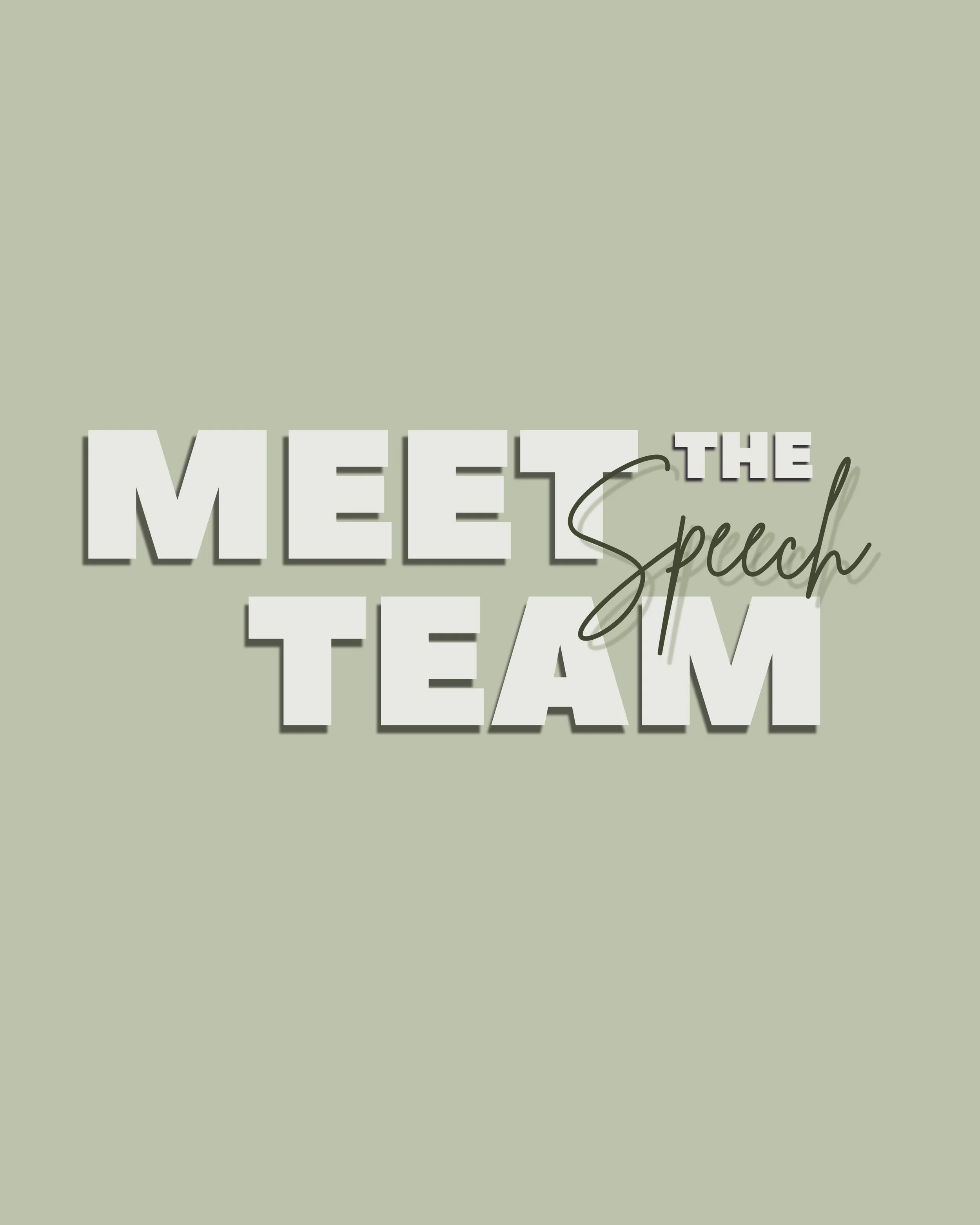 Meet the speech team! 🎉

Speech Month is almost a wrap, and we couldn&rsquo;t end it without celebrating the incredible women behind the magic. Thank you for everything you bring to our kids and families! 

#speechies #speechteam #playmakessensory