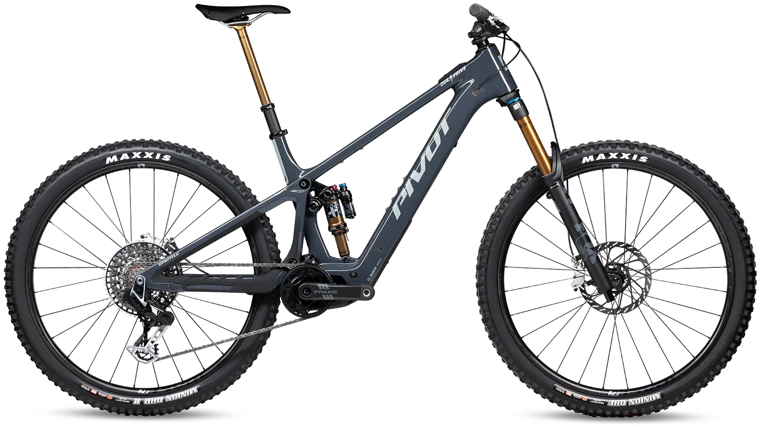 The Shuttle SL/AM is here to shatter the status quo, combining the ultralight, all mountain enduro versatility of our groundbreaking Switchblade with the electrifying power of a next-level e-bike.
