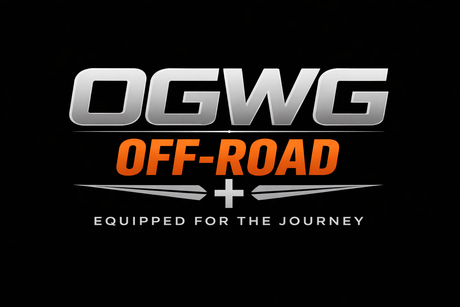 Logo for OGWG Off-Road with the tagline 'Equipped for the Journey' on a black background.