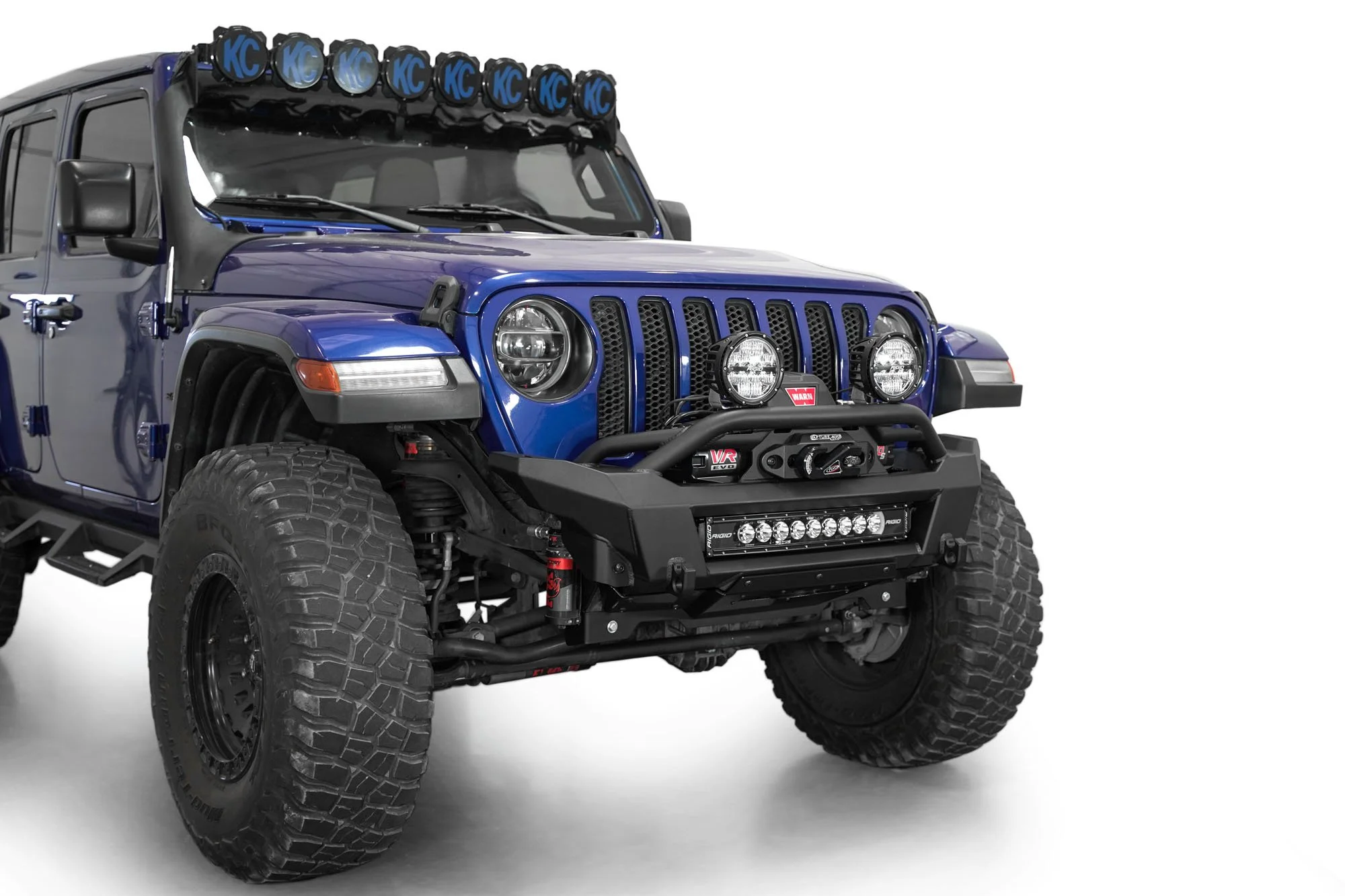 Addictive Desert Designs — Jeep JL/JT Phantom Winch Stubby Front Bumper