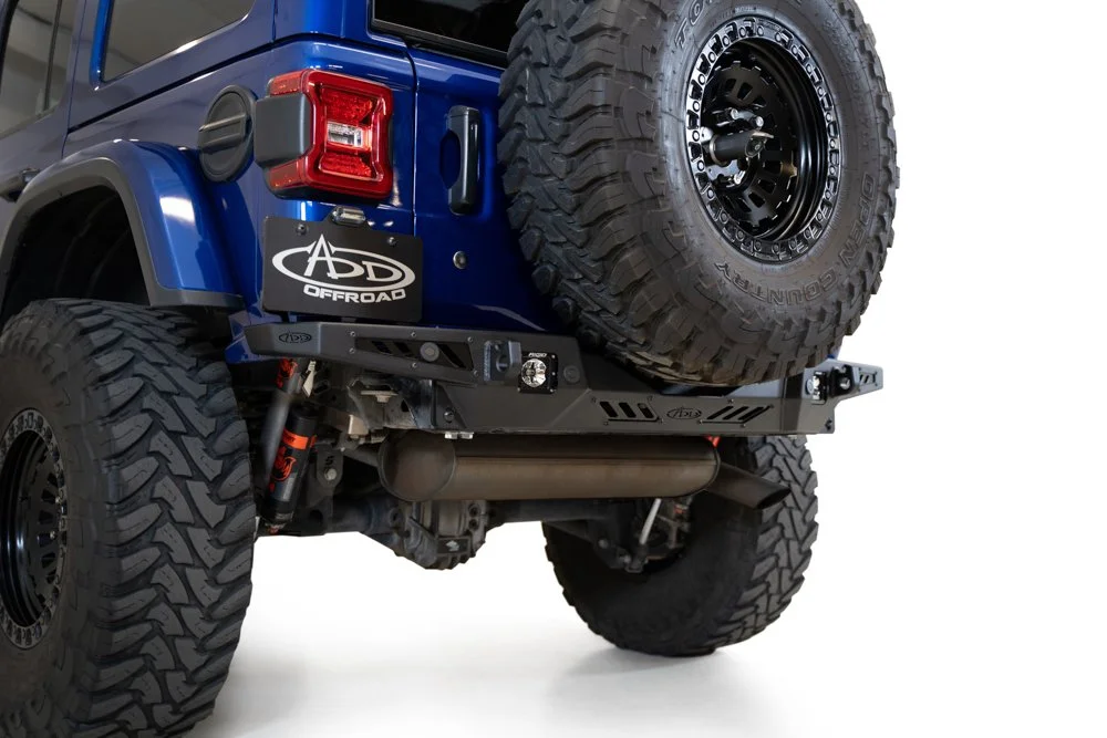 Addictive Desert Designs — 2018 - 2023 Jeep Wrangler JL Stealth Fighter Rear Bumper