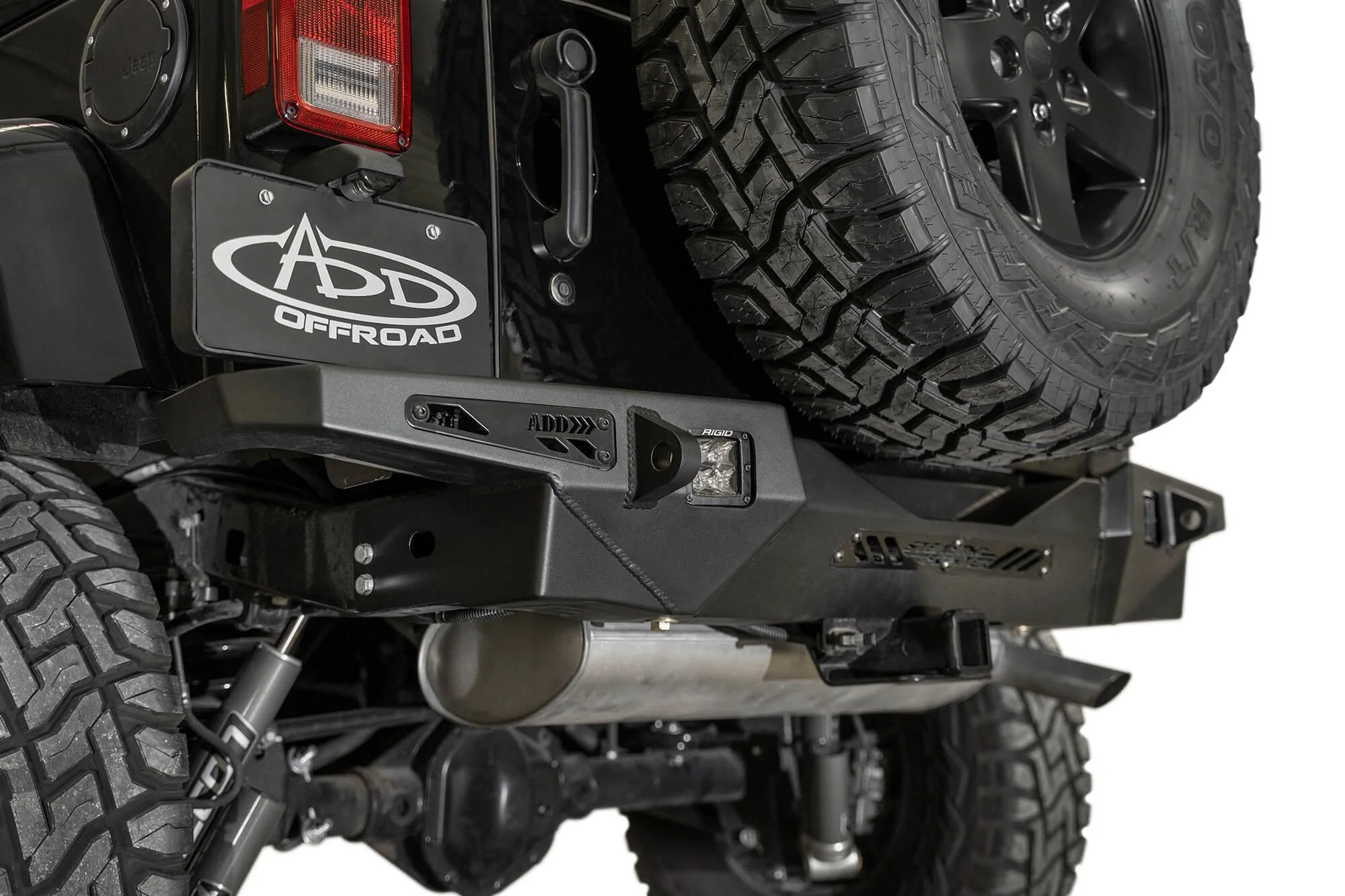 Addictive Desert Designs — 2007 - 2018 Jeep Wrangler JK Stealth Fighter Rear Bumper
