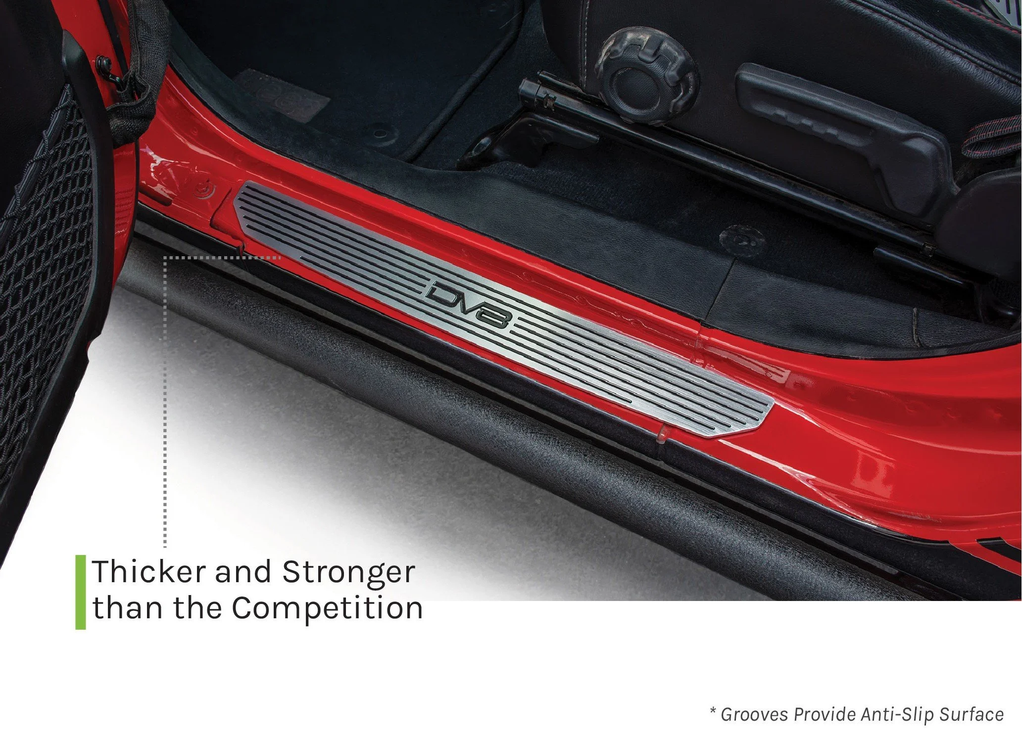 DV8 Offroad — Jeep JL & JT Sill Plates Front