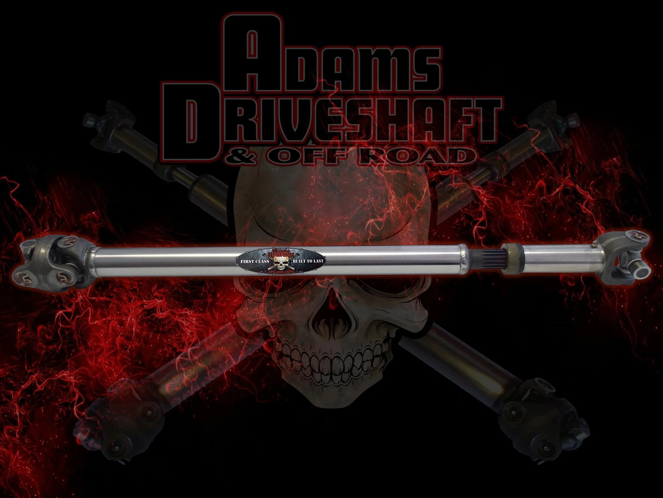 Front LJ Driveshaft (1310) — Adams Forged Non Rubicon