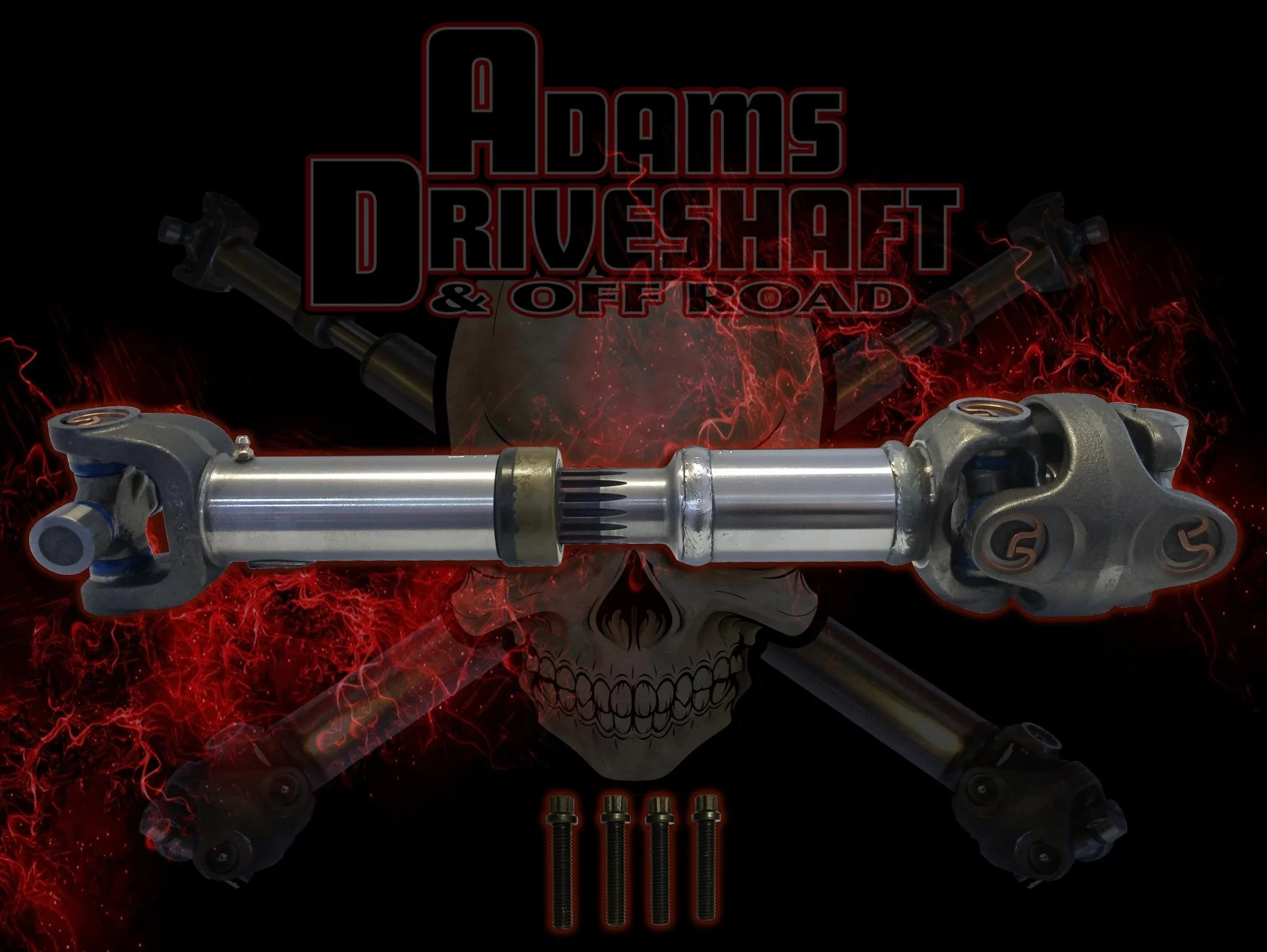 Front TJ (Rubicon) 1330 Rock Crawler (Extreme Duty Series) CV Driveshaft — Adams Forged