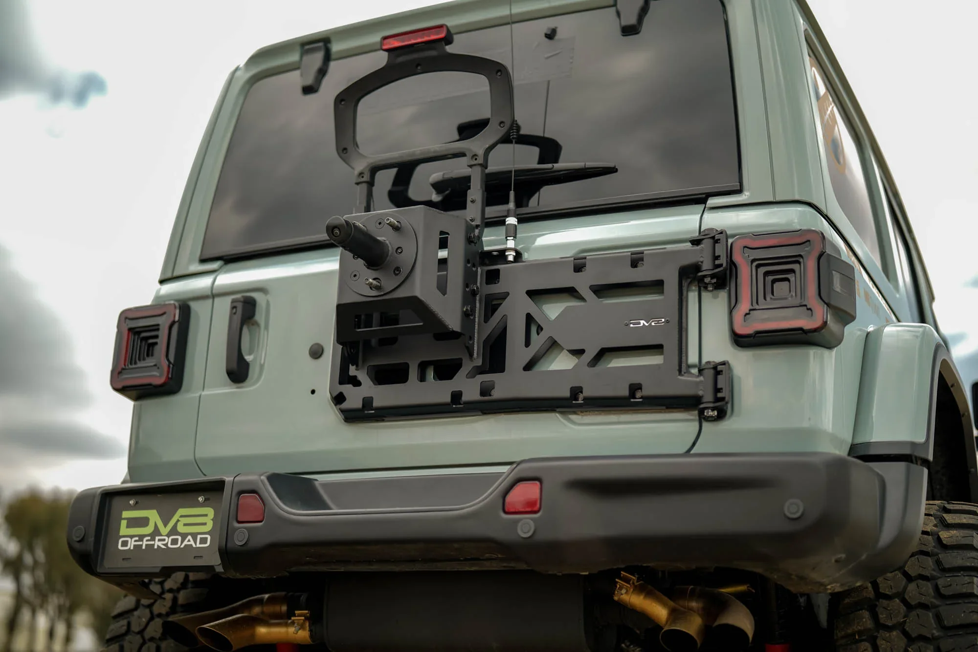 DV8 Offroad — 2018-2025 Jeep Wrangler JL Spare Tire Carrier