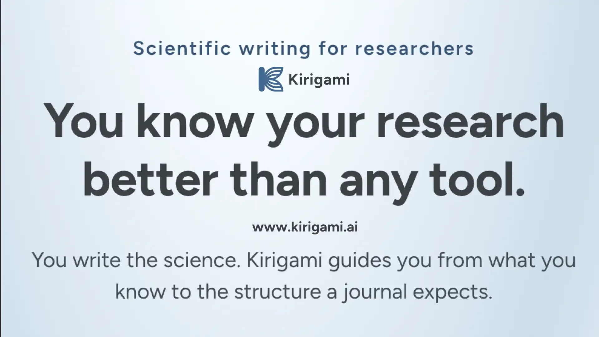Kirigami.ai acaba de lançar a sua ferramenta online para investigadores