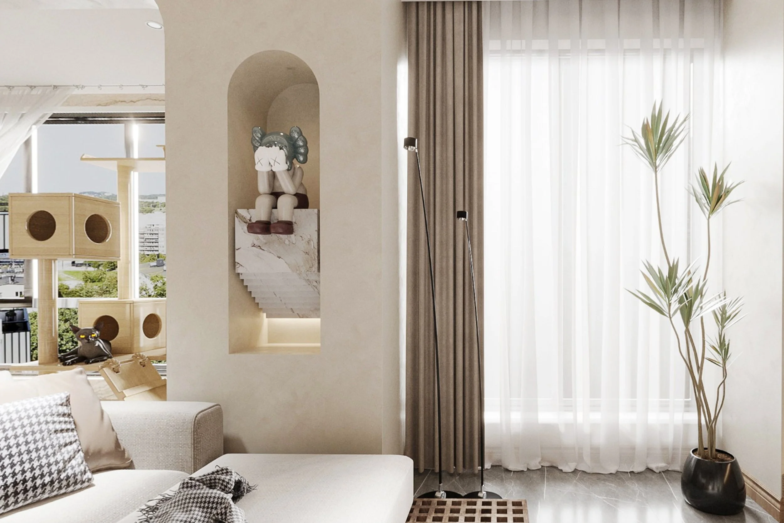 Wabi-sabi Style- Residential Project