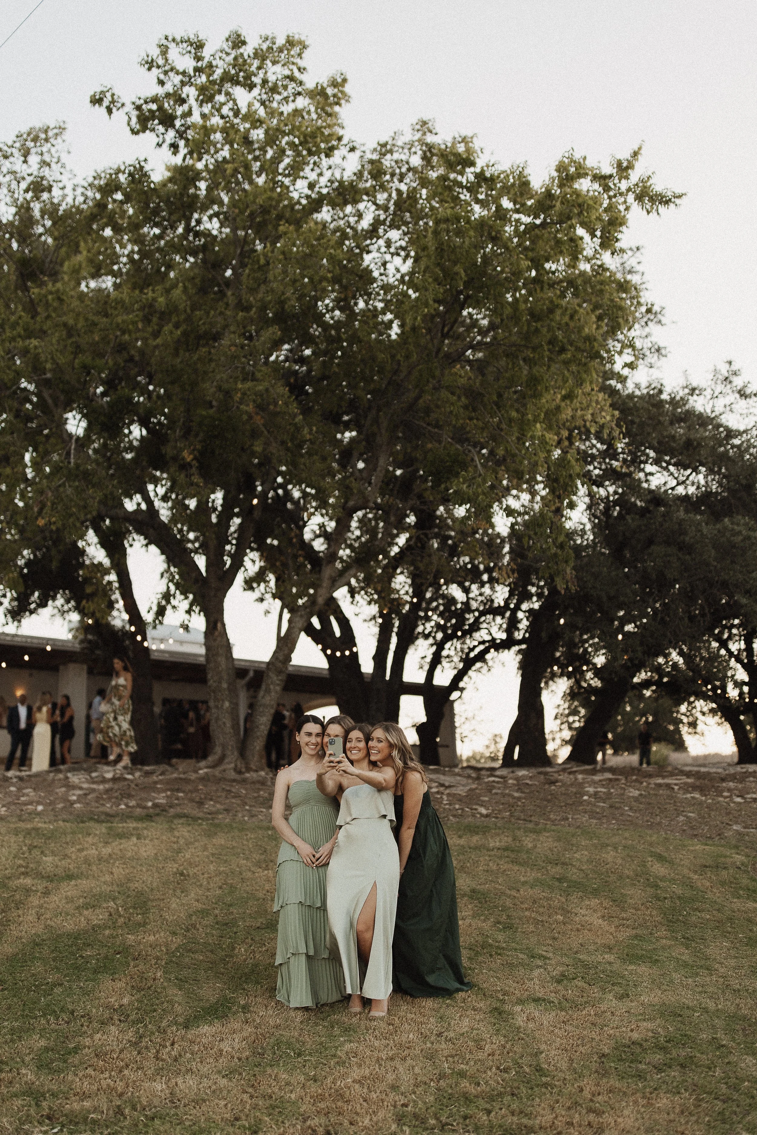 Bridesmaids at Lazy S. Hacienda wedding