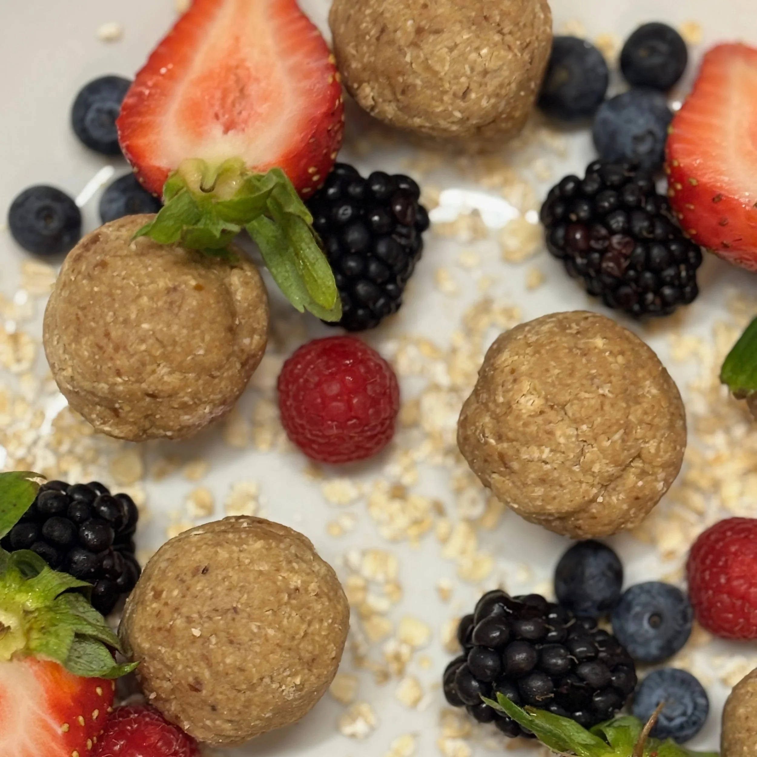Vanilla Date Protein Bites