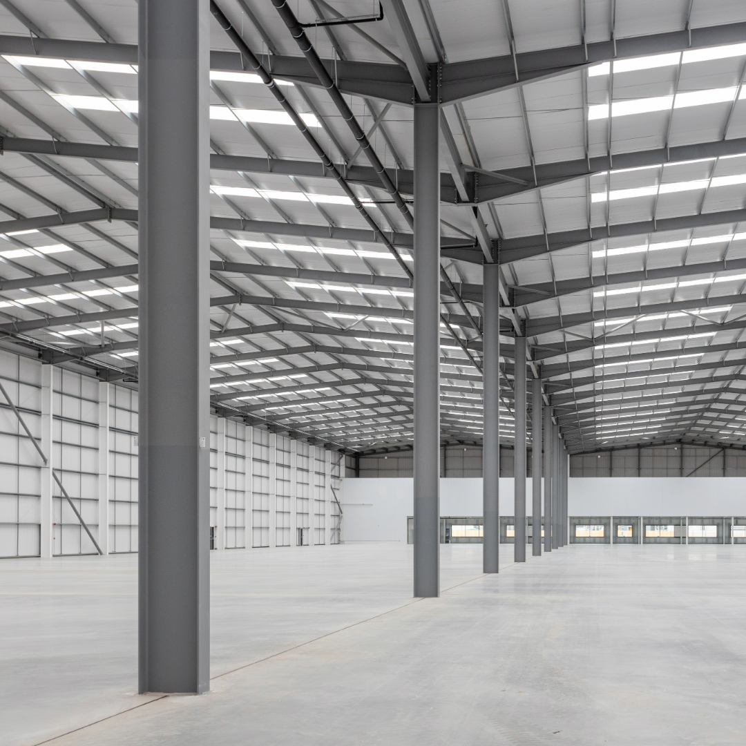 Newly built warehouse