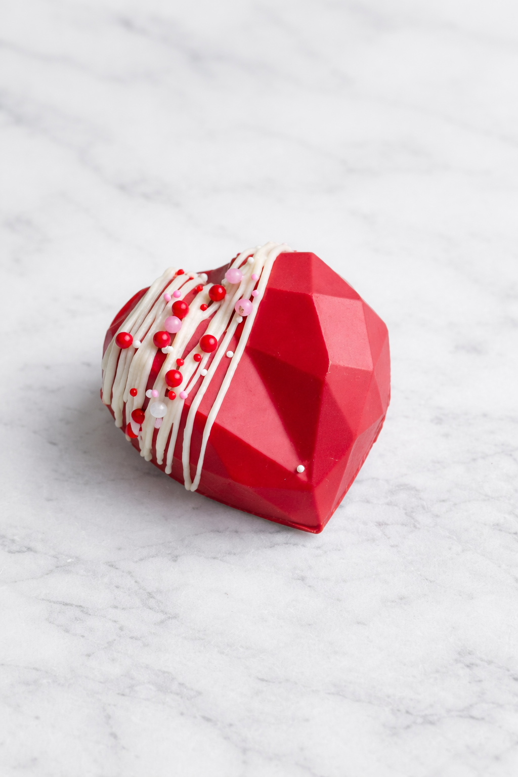Red Heart Chocolate Bomb