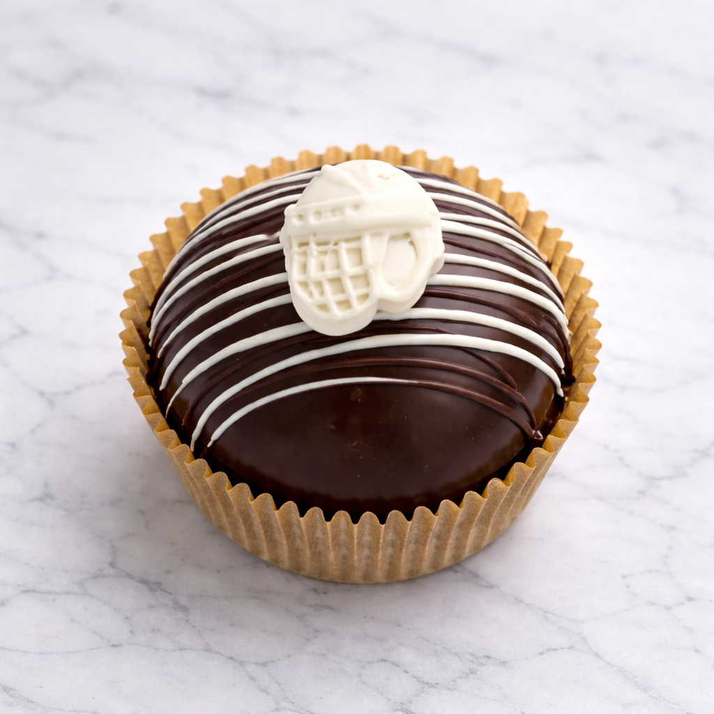Hockey Helmet Chocolate Cocoa Bomb