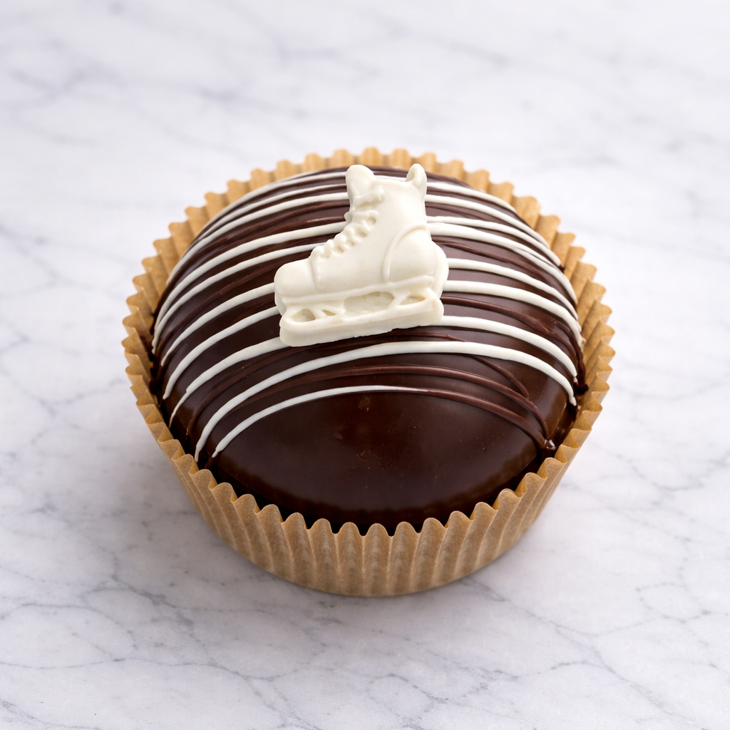 Hockey Skate Chocolate Cocoa Bomb