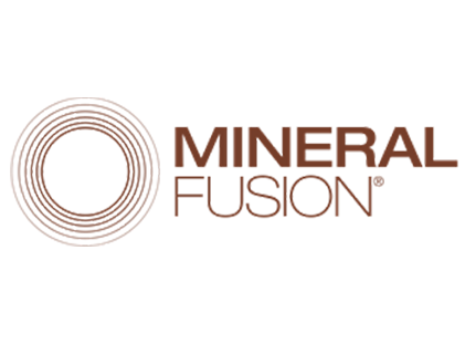 Mineral Fusion logo with circular design and text