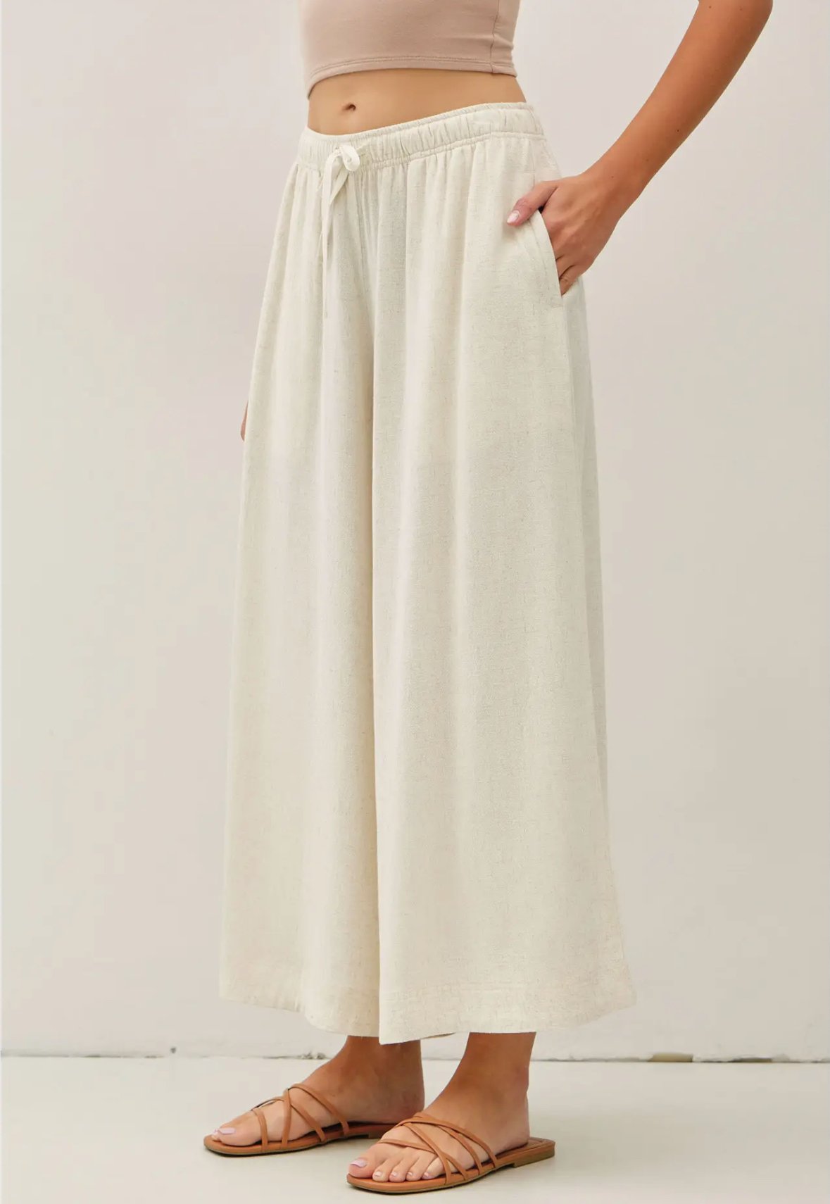 Shell Linen Pants