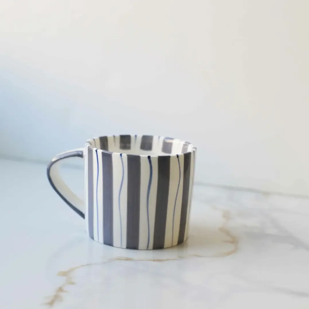 Simple Striped Mugs