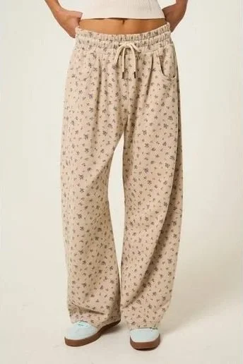 Floral Casual Pants