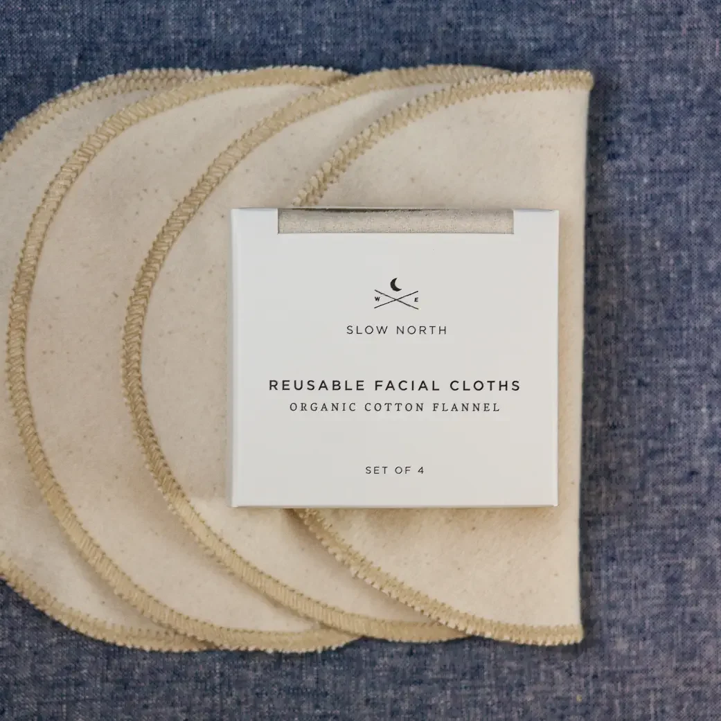 Slow North Reusable Face Clothes