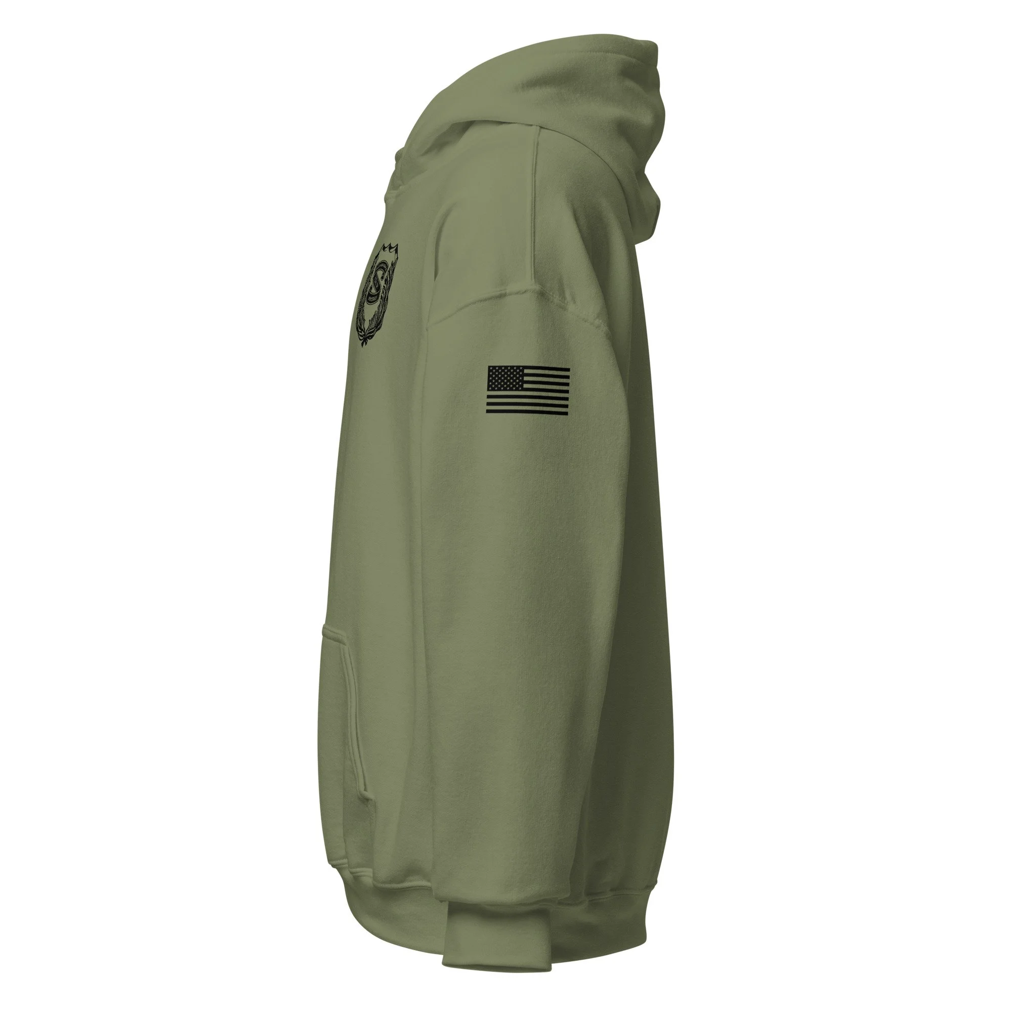 Flag Patch Hoodie