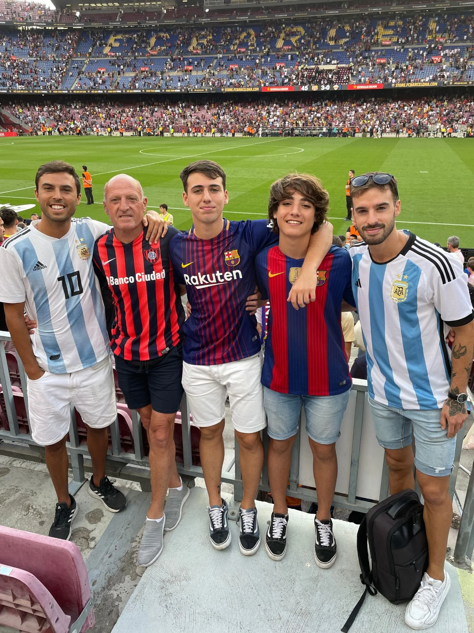 football match fc barcelona camp nou