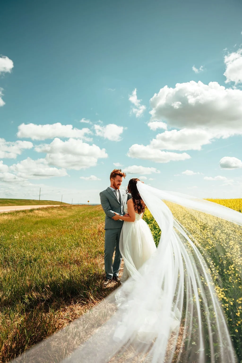 Barn wedding venue in Alberta, near Drumheller, Open Country Farm Event Centre, Stunning photography location for weddings in Alberta. Central Alberta Weddings