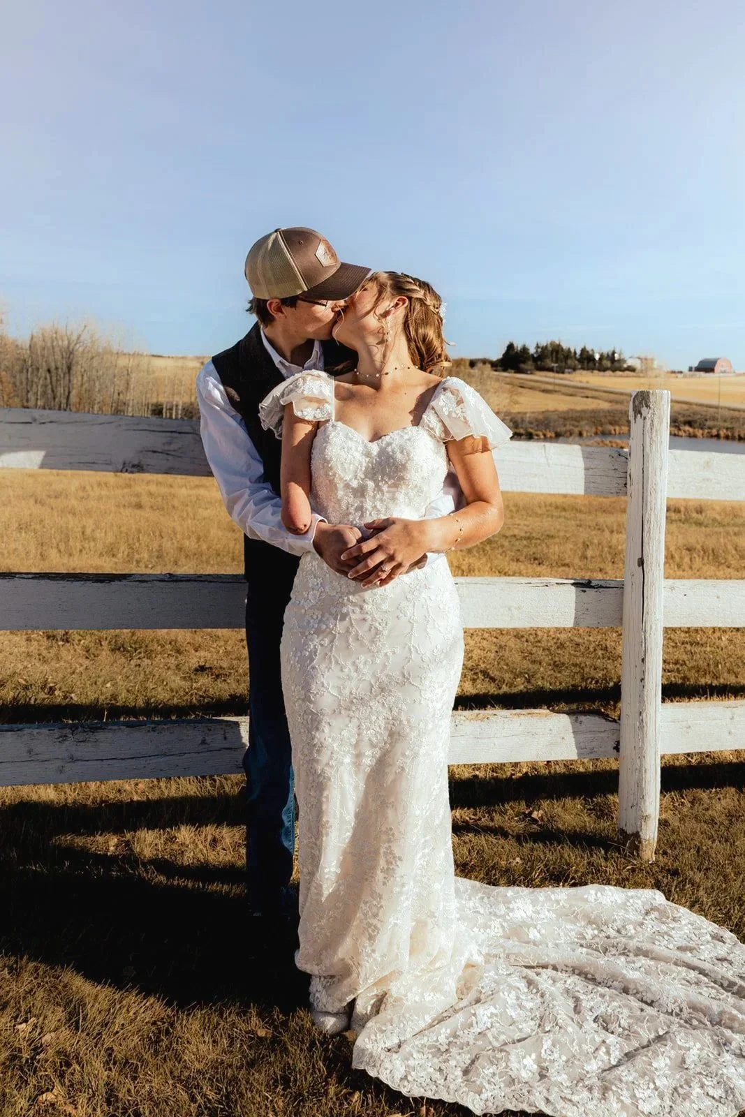 Best rustic wedding venue Alberta with ministry and church ceremony space | Top farm venue for Christian weddings near Calgary | Award winning faith based wedding Central Alberta