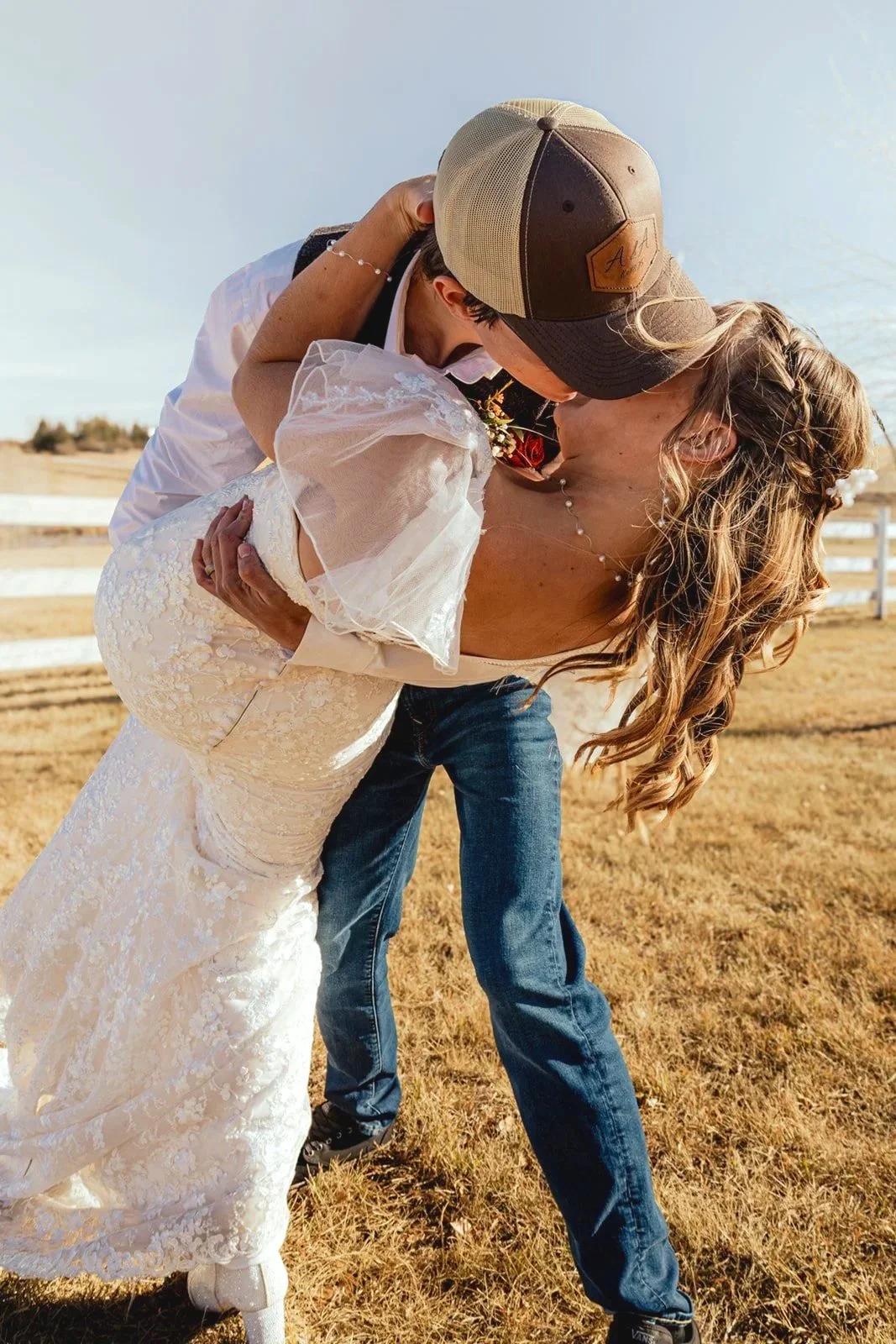 Best farm wedding venue with luxury cabin stays Alberta | Top rustic wedding and honeymoon rental near Calgary | Award winning farm stay wedding package Central Alberta