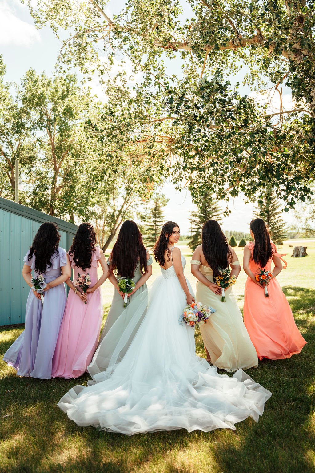 Drumheller area outdoor wedding venue | Best ceremony space near Hanna and Stettler Alberta | Prairie wedding venue rental northeast of Calgary