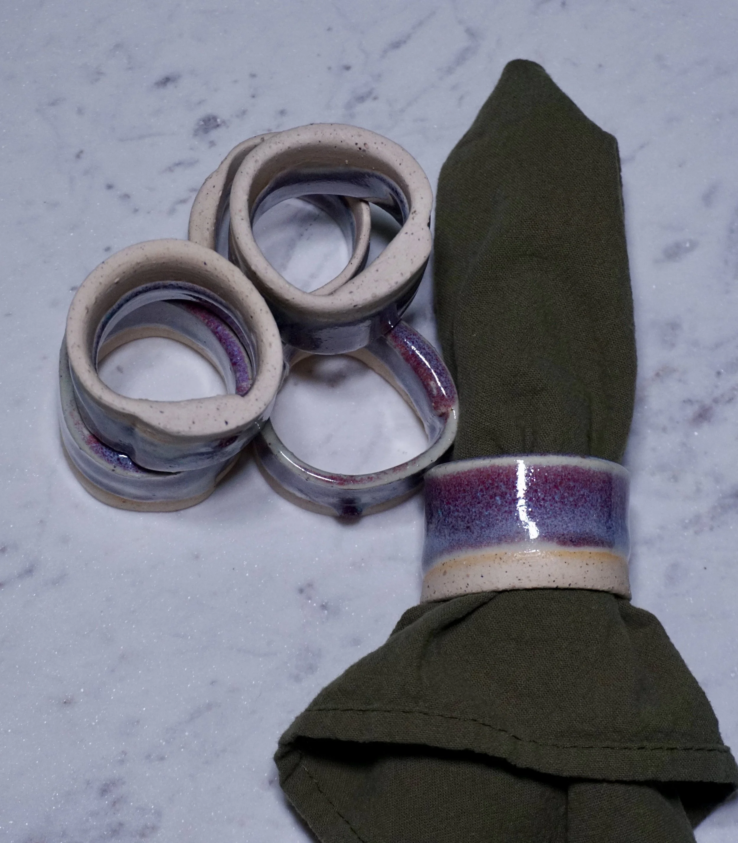 Napkin ring, set of 6