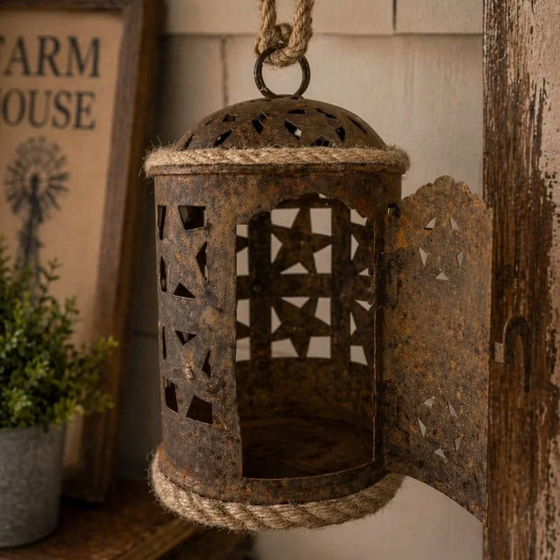 rustic star lantern no tealight open.jpeg