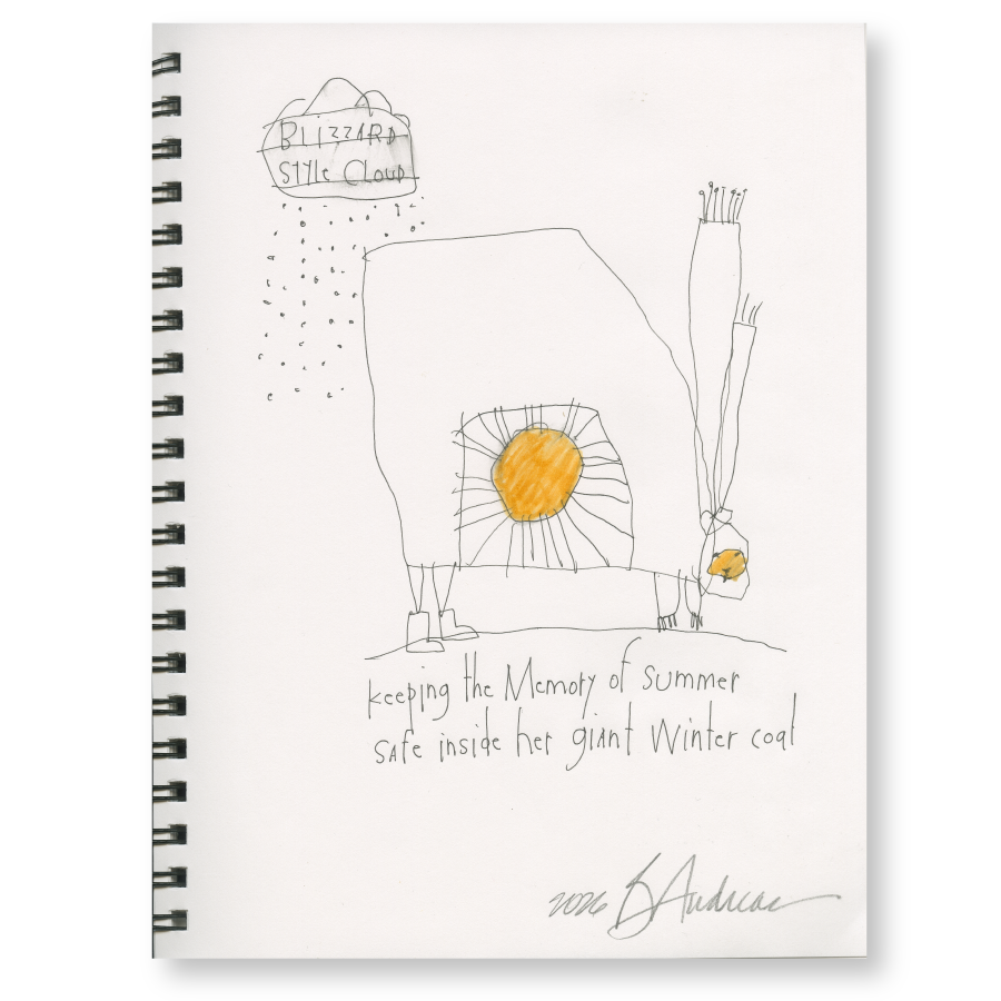 drawing: memory of summer