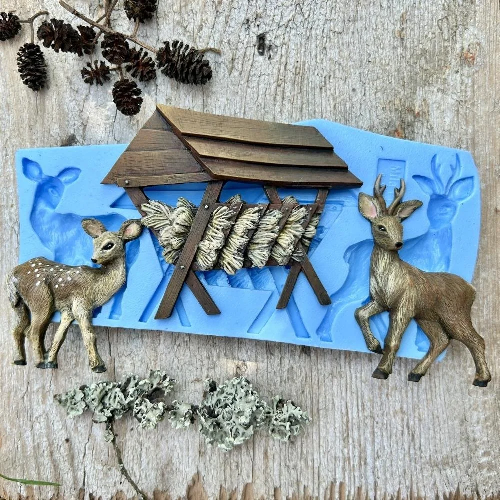 PRE-ORDER Roes with feeding rack