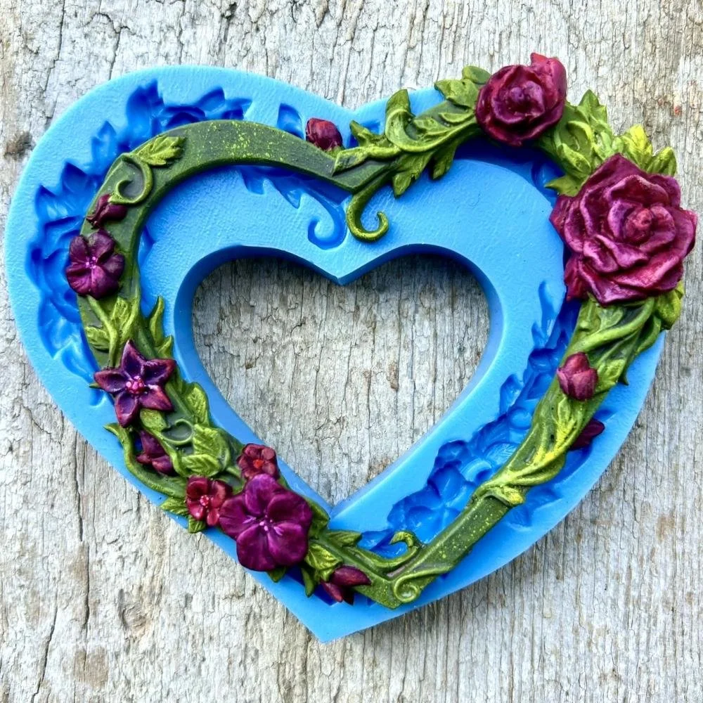 PRE-ORDER Flower Heart Frame