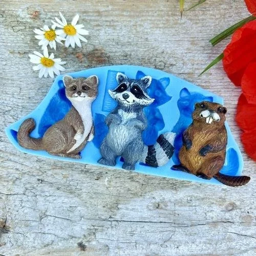 PRE-ORDER Raccoon, Beaver and Marten