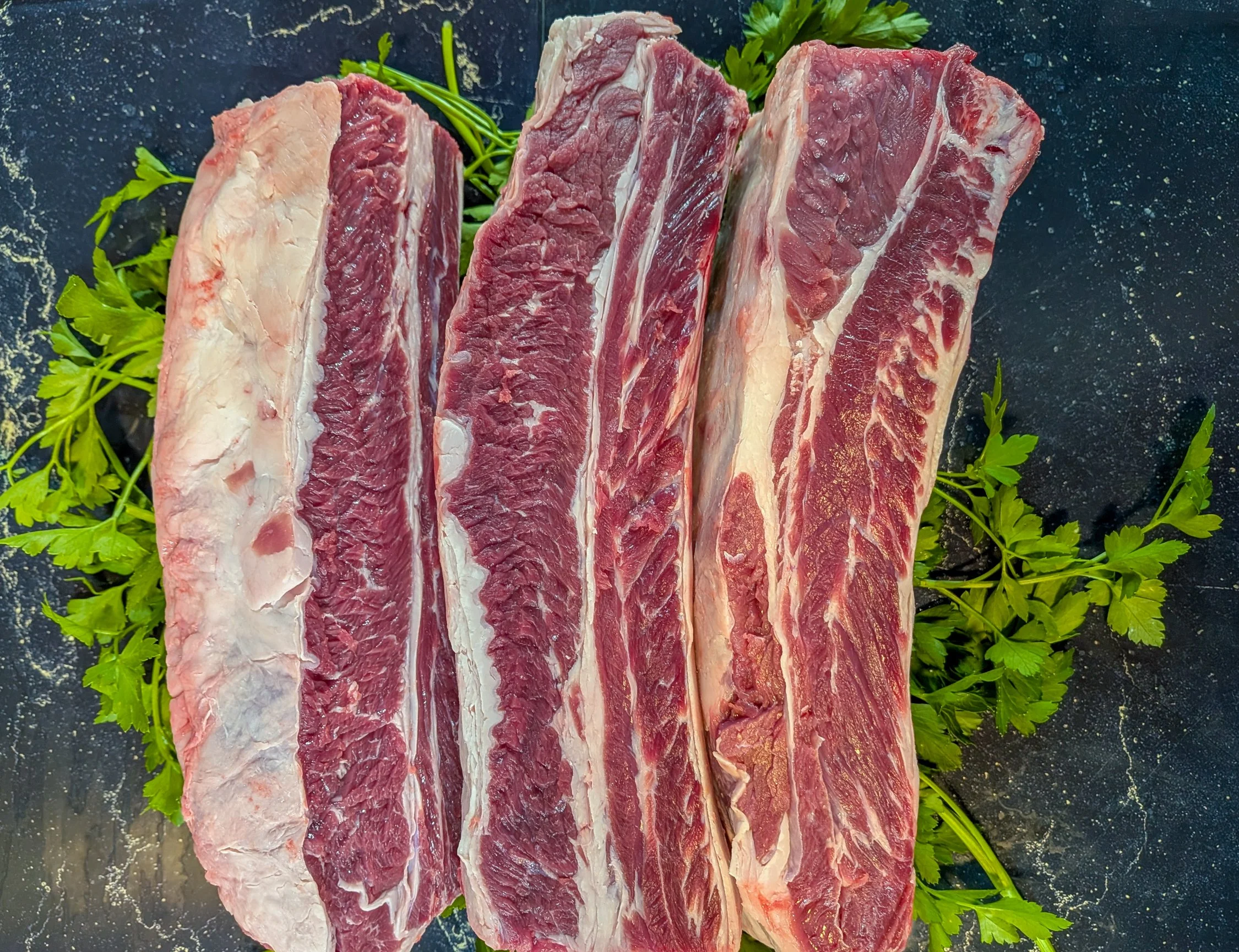 UK Beef Short Ribs - Quality Meats from Dickenson's of Fulham
