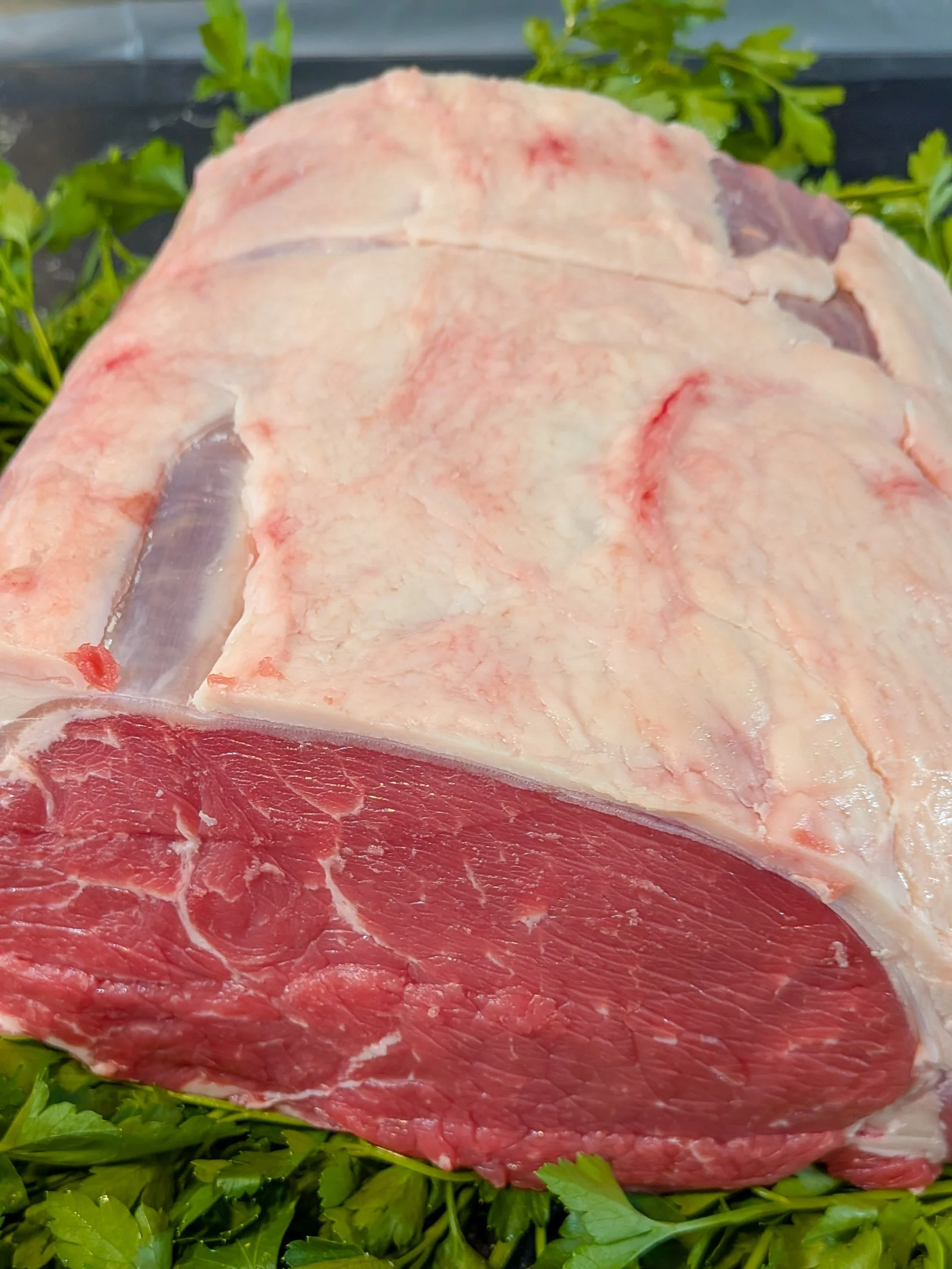 UK Boneless Sirloin of Beef Roasting Joint - Quality Meats from Dickenson's of Fulham