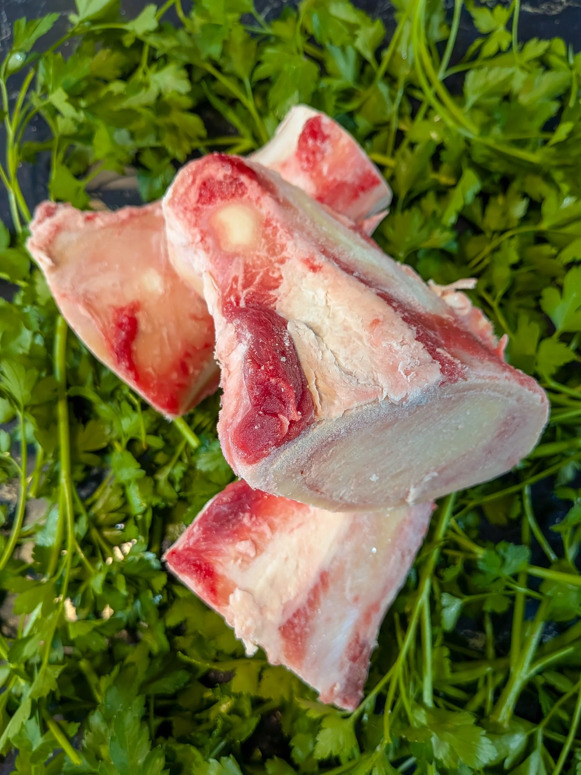 Dutch Veal Marrow Bones - Quality Meats from Dickenson's of Fulham