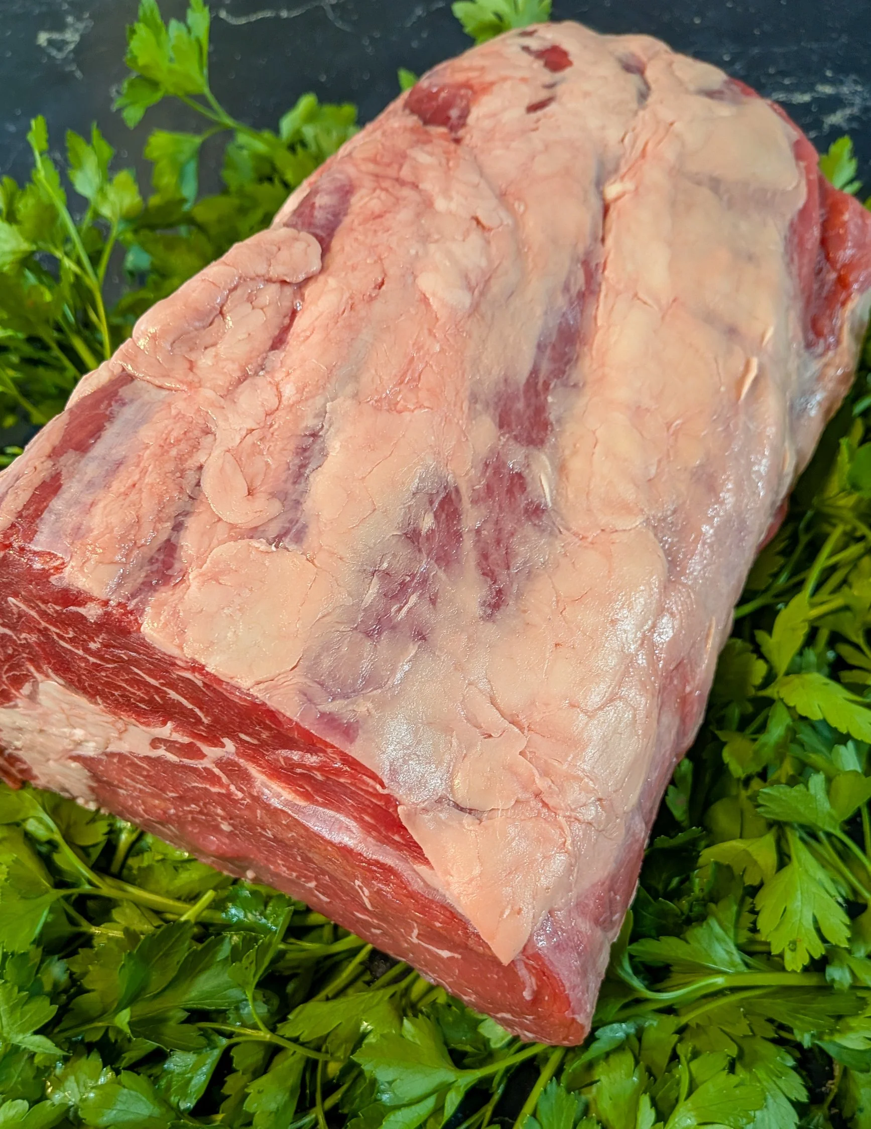 UK Ribeye of Beef Roasting Joint - Quality Meats from Dickenson's of Fulham