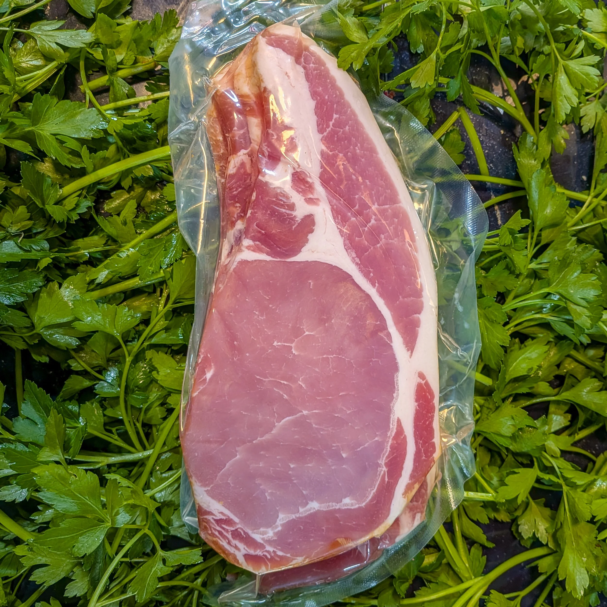 Premium Unsmoked Back Bacon - Quality Meats from Dickenson's of Fulham