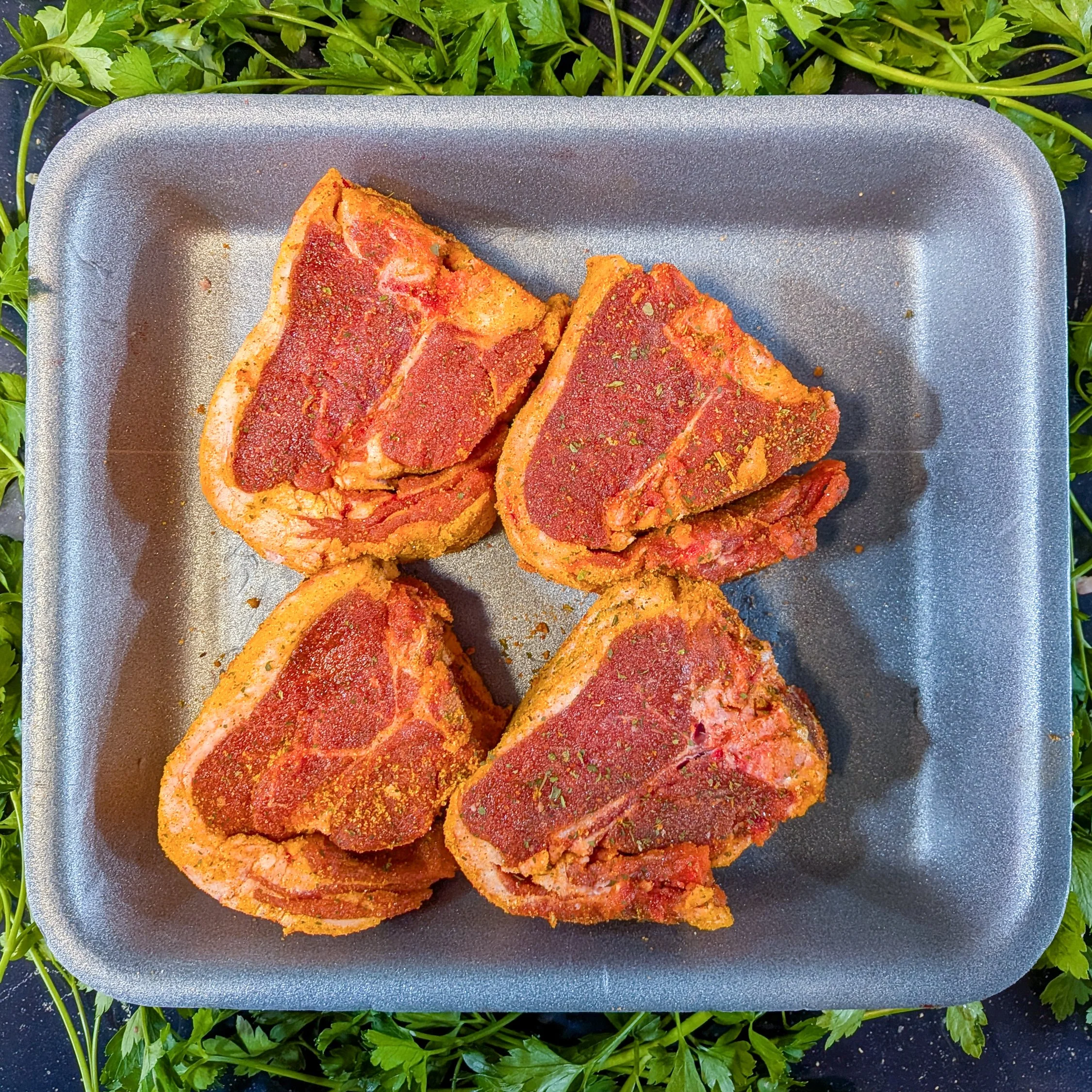 UK Minted Lamb Chops - Quality Meats from Dickenson's of Fulham