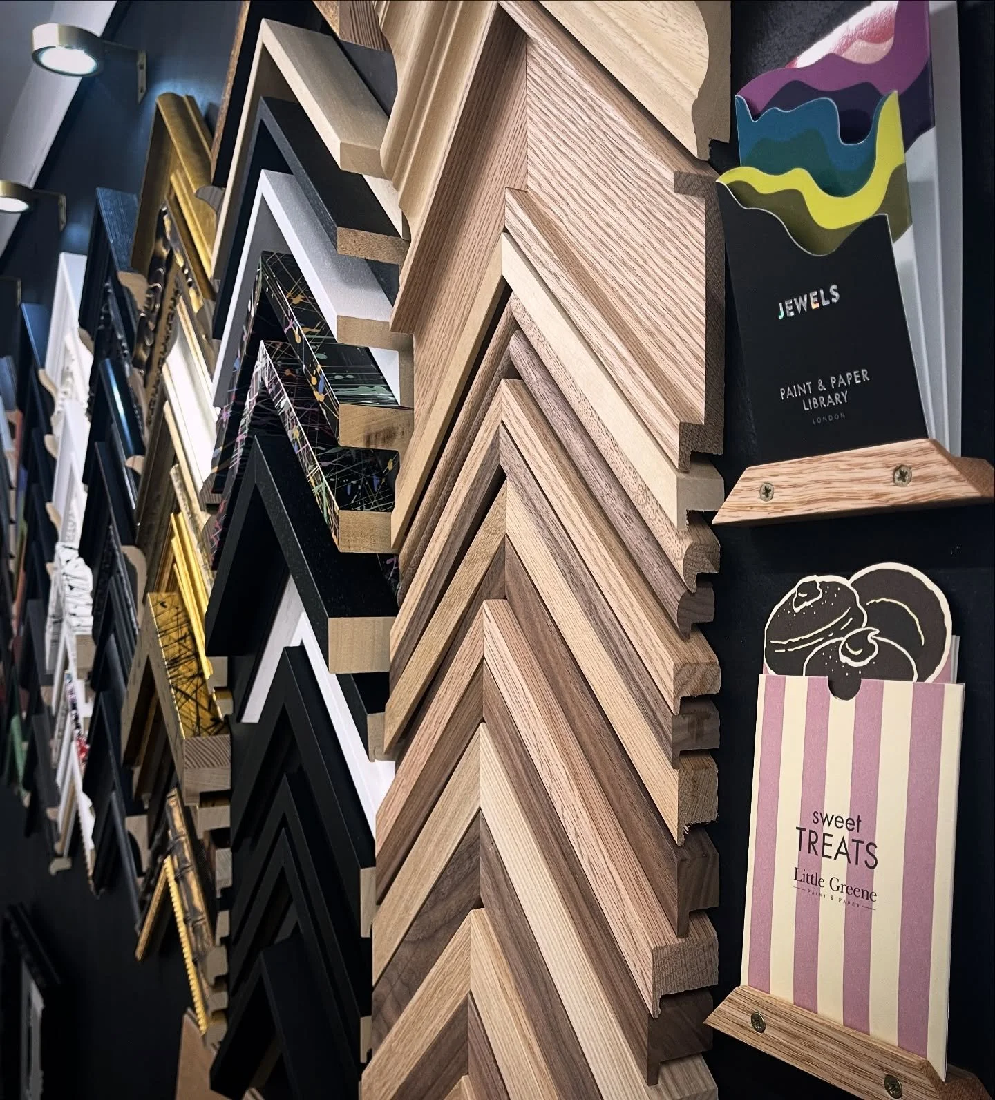 Just a small selection of the thousands of frames we&rsquo;ve got in store, just desperate to wrap themselves around your favourite artwork. 

From the most ornate gold swept frames to simple bare woods, we&rsquo;ve got you covered and thanks to @lit