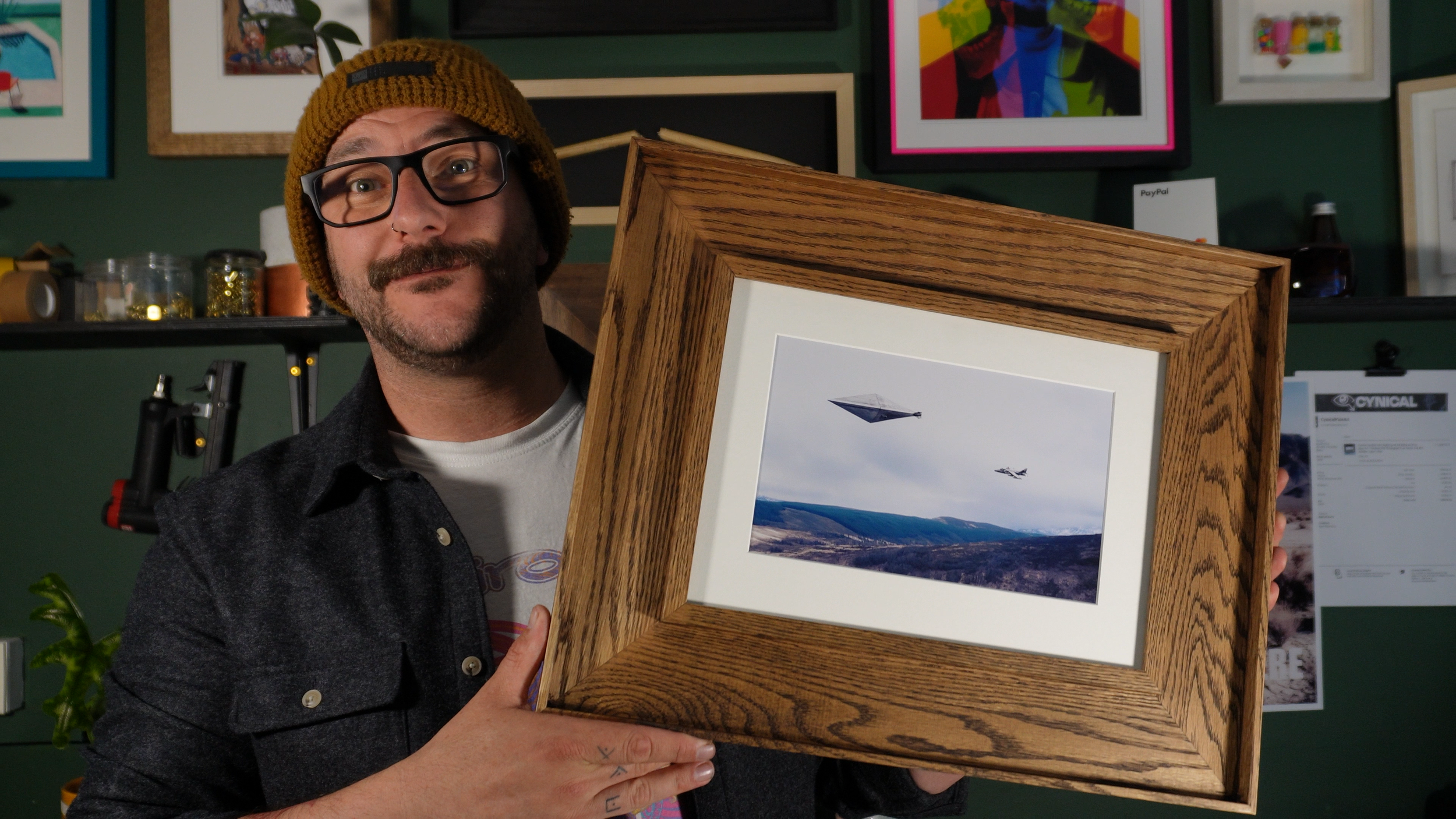 The Calvine Incident - St.Ives Oak Frame