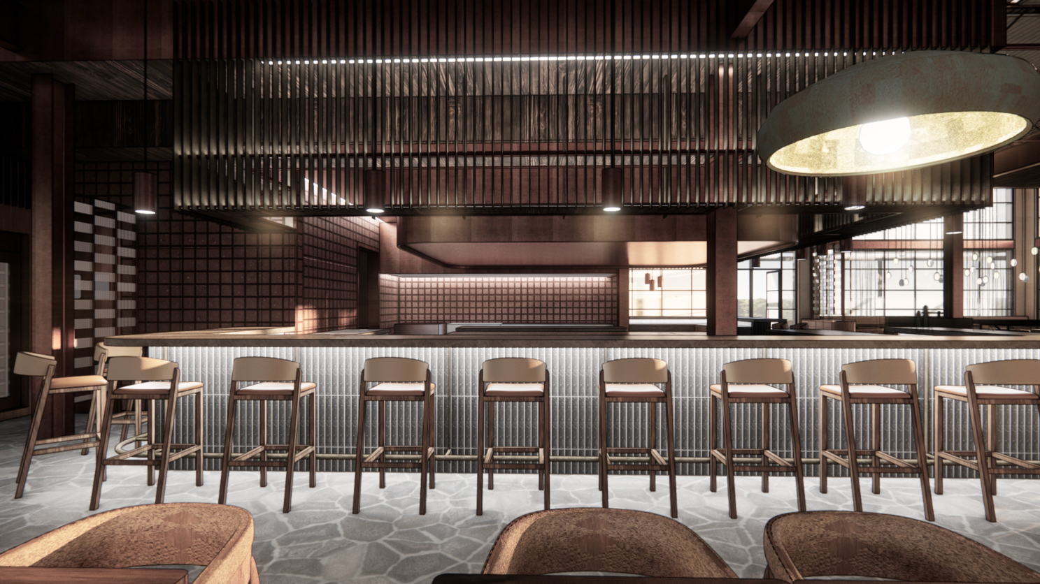 Lumbre Bar Rendering
