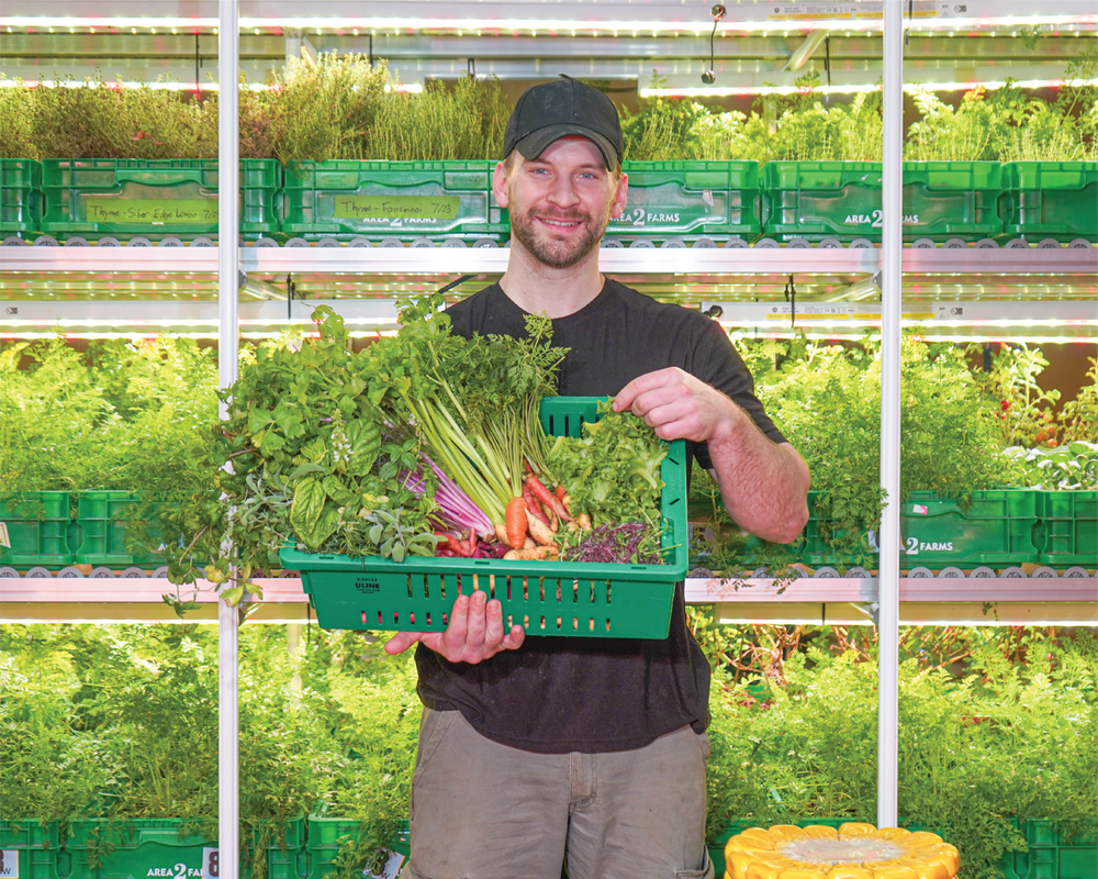 Area 2 Farms farmer and Navy veteran building a soil-based organic farm