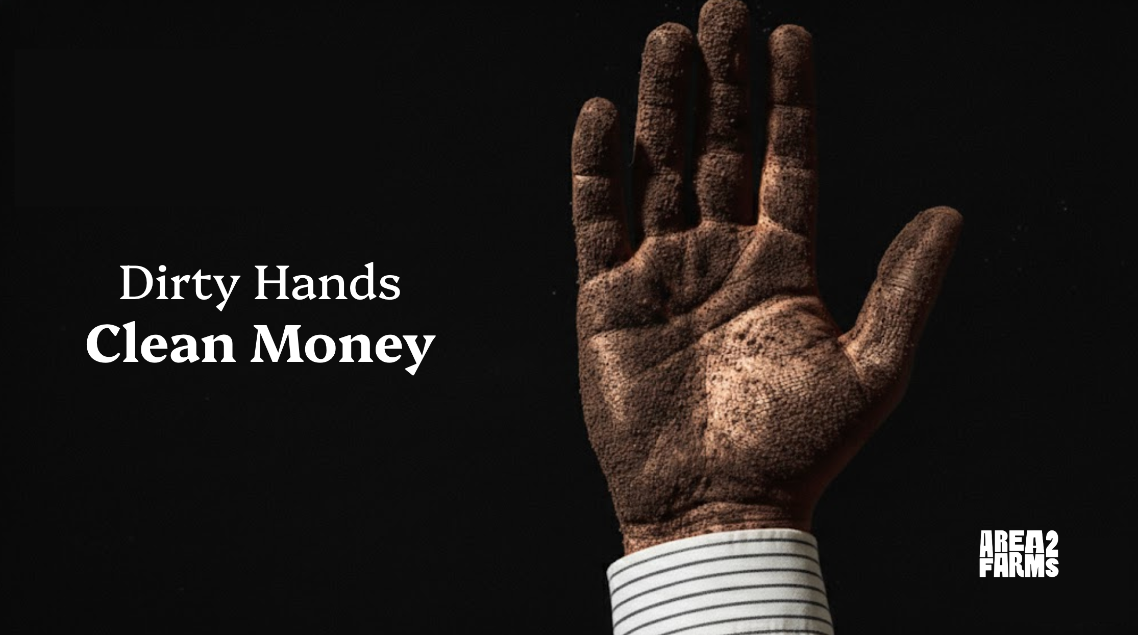 Hands-on farming, working in soil at Area 2 Farms organic vertical farm