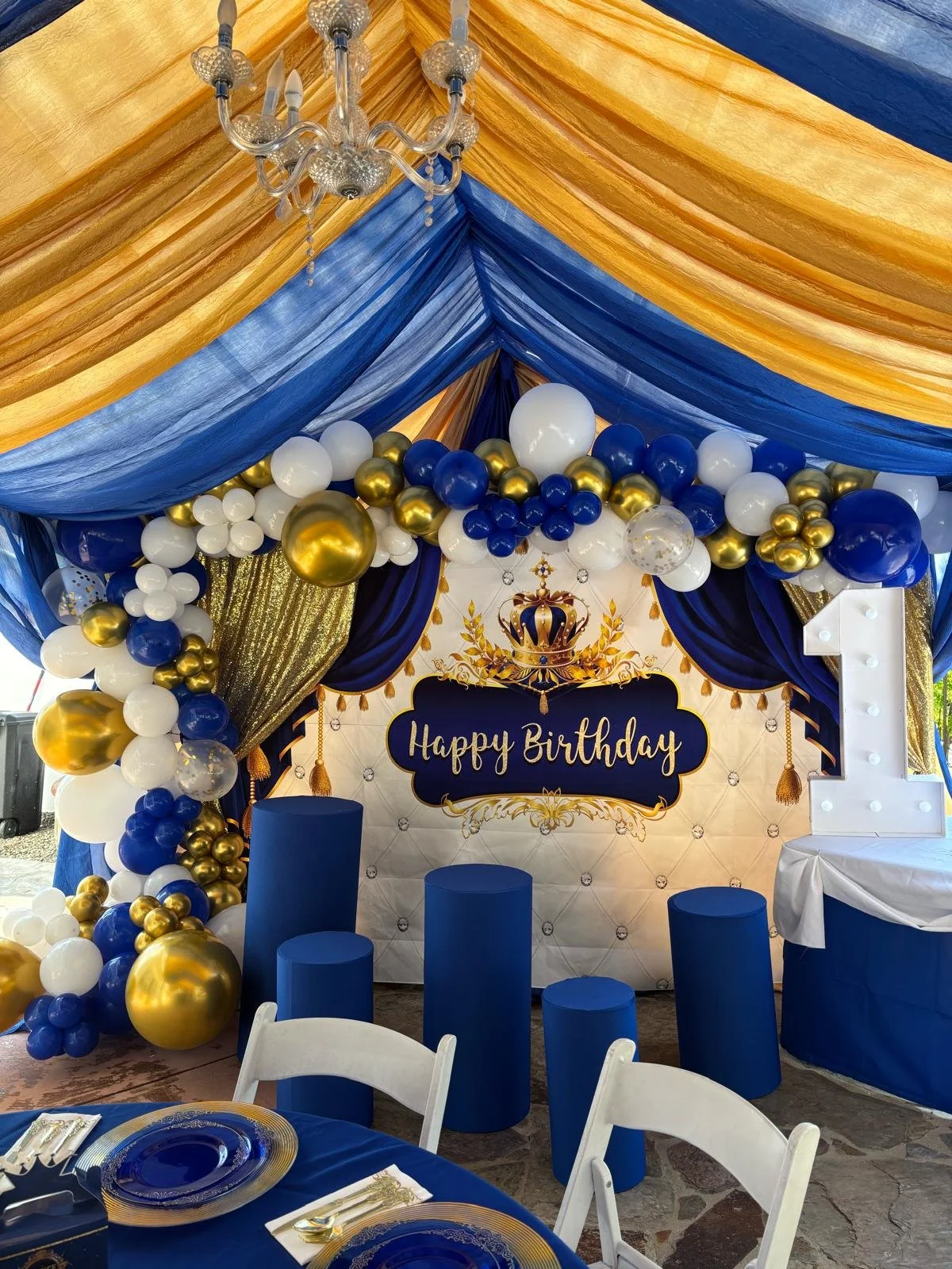 20x30 Canopy with Draping