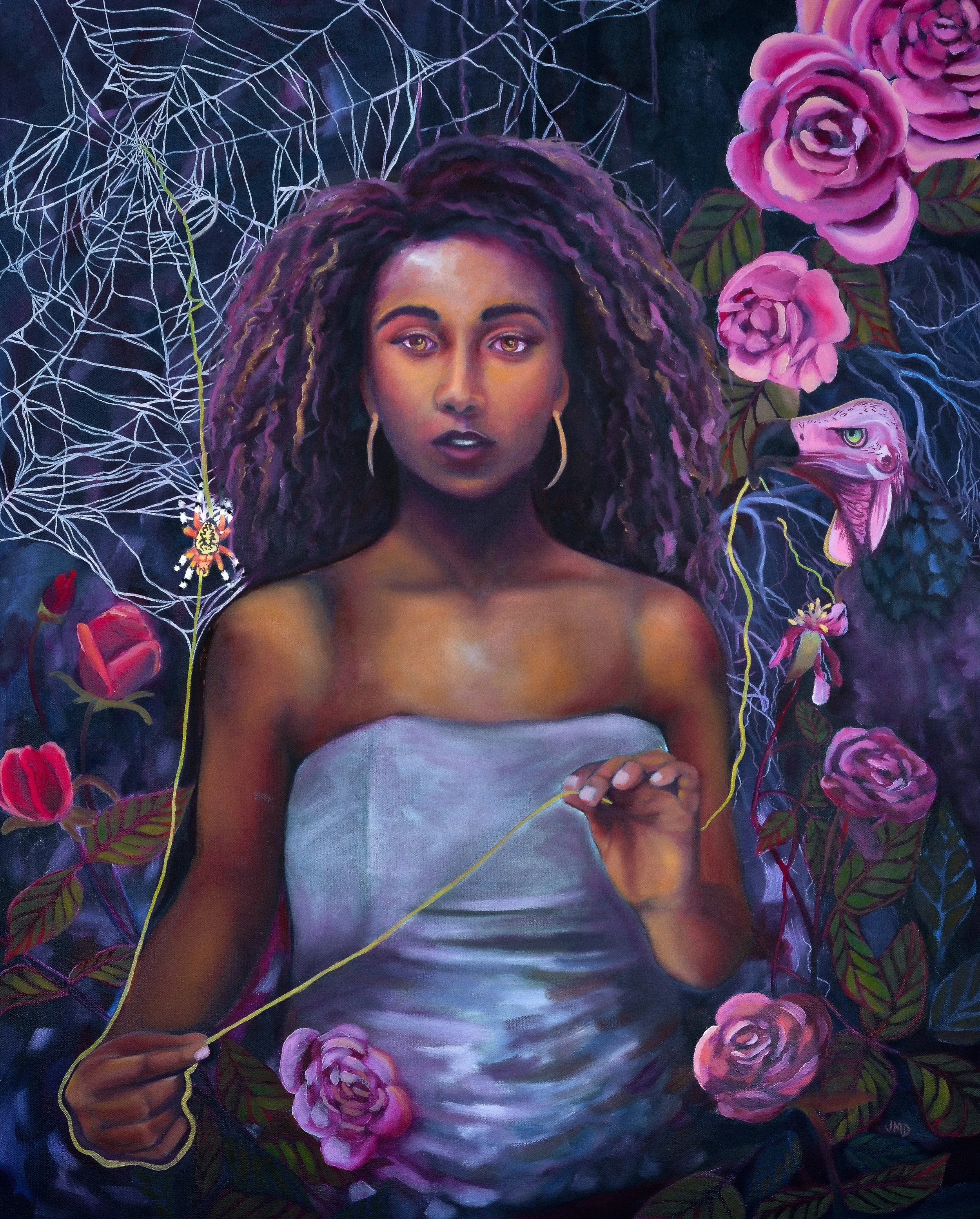 The Three Fates |
40"x30" |
Oil on Canvas |
$1500