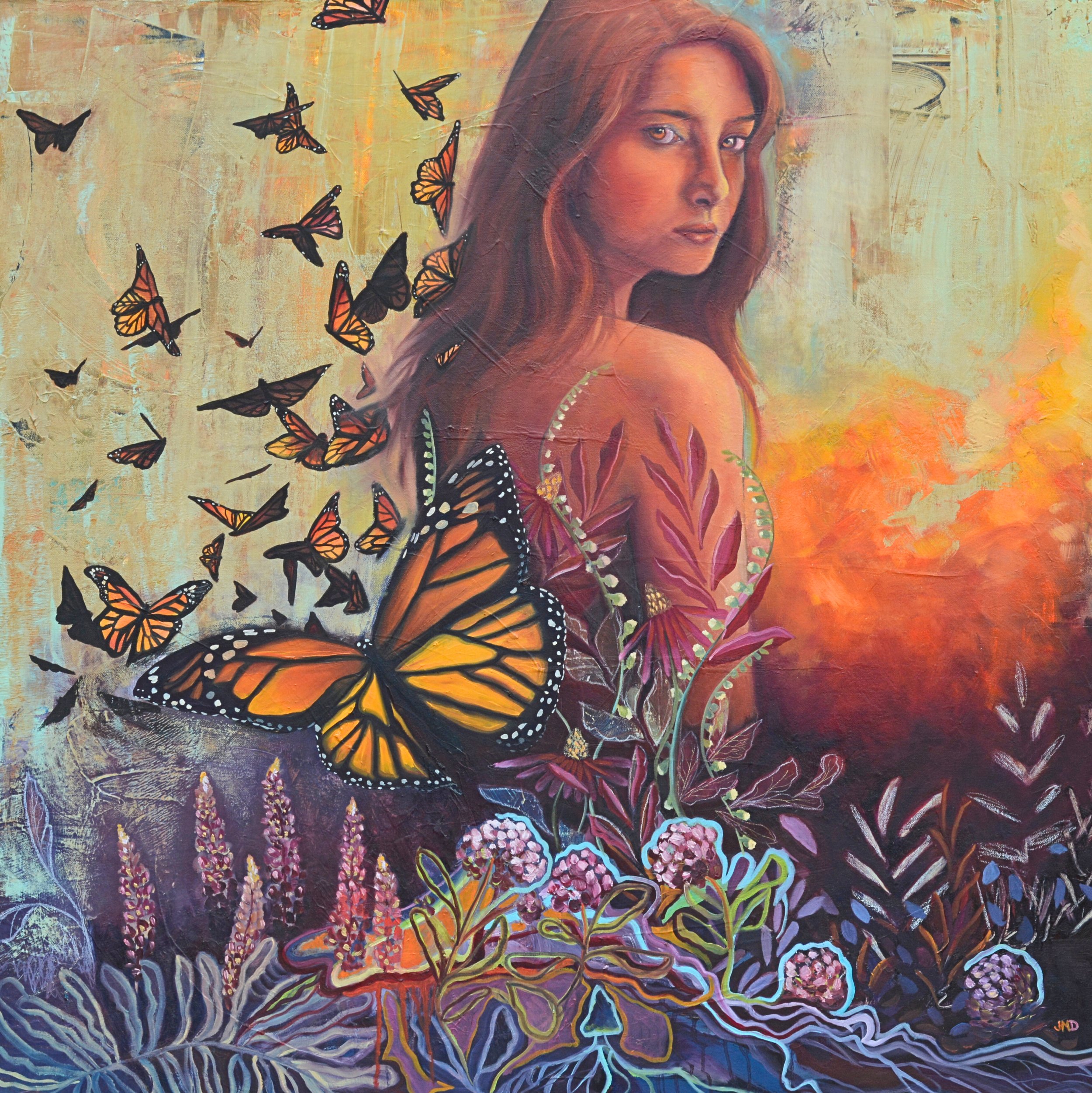 Migration | 36"x36" | Oil on Canvas | $1450