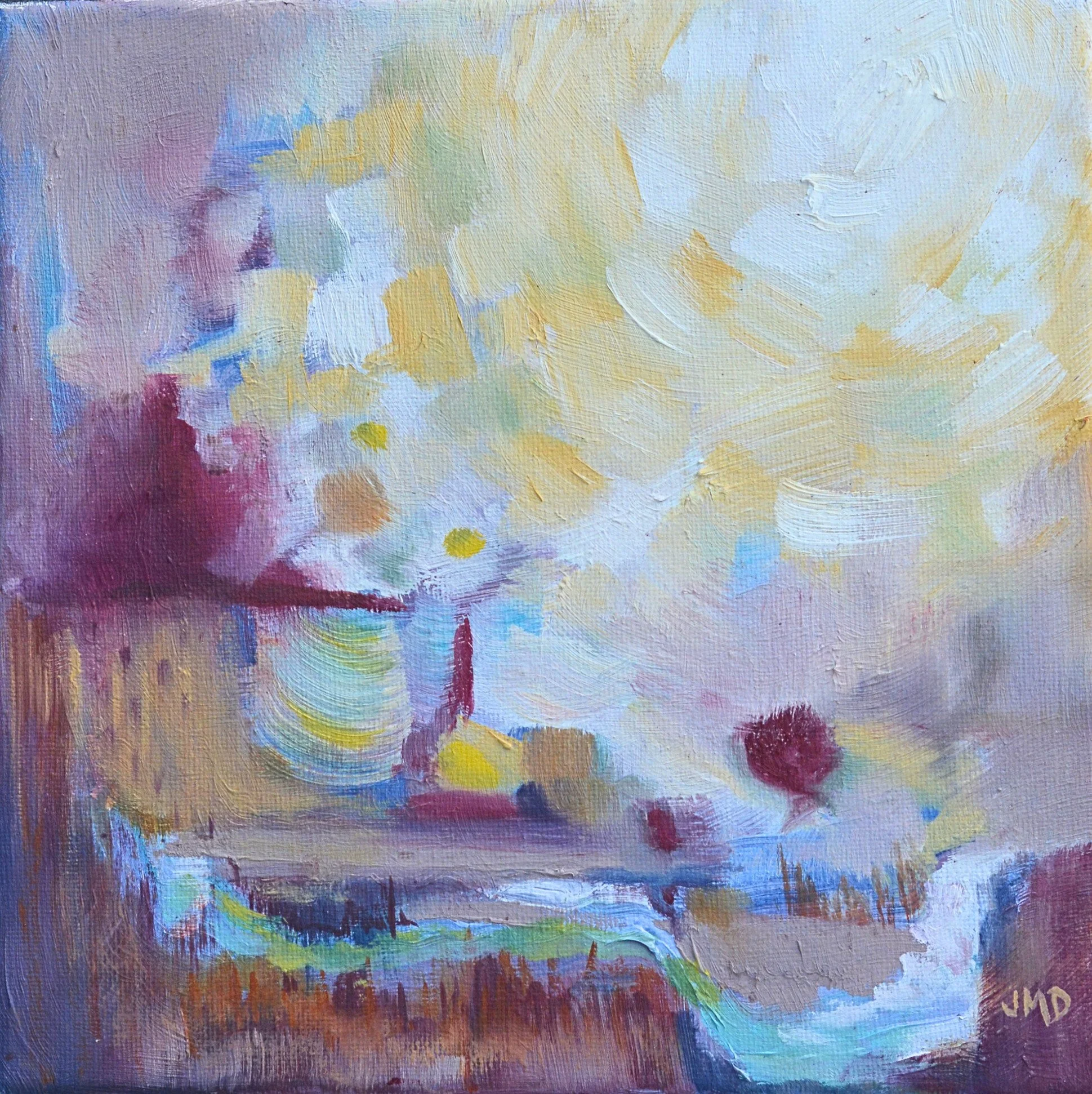 January | 8"x8" | Oil on Canvas | $150